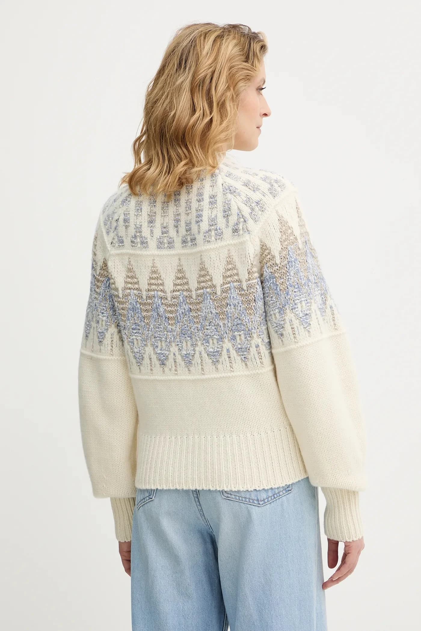 C_Farombo шерстяной свитер - фото 3