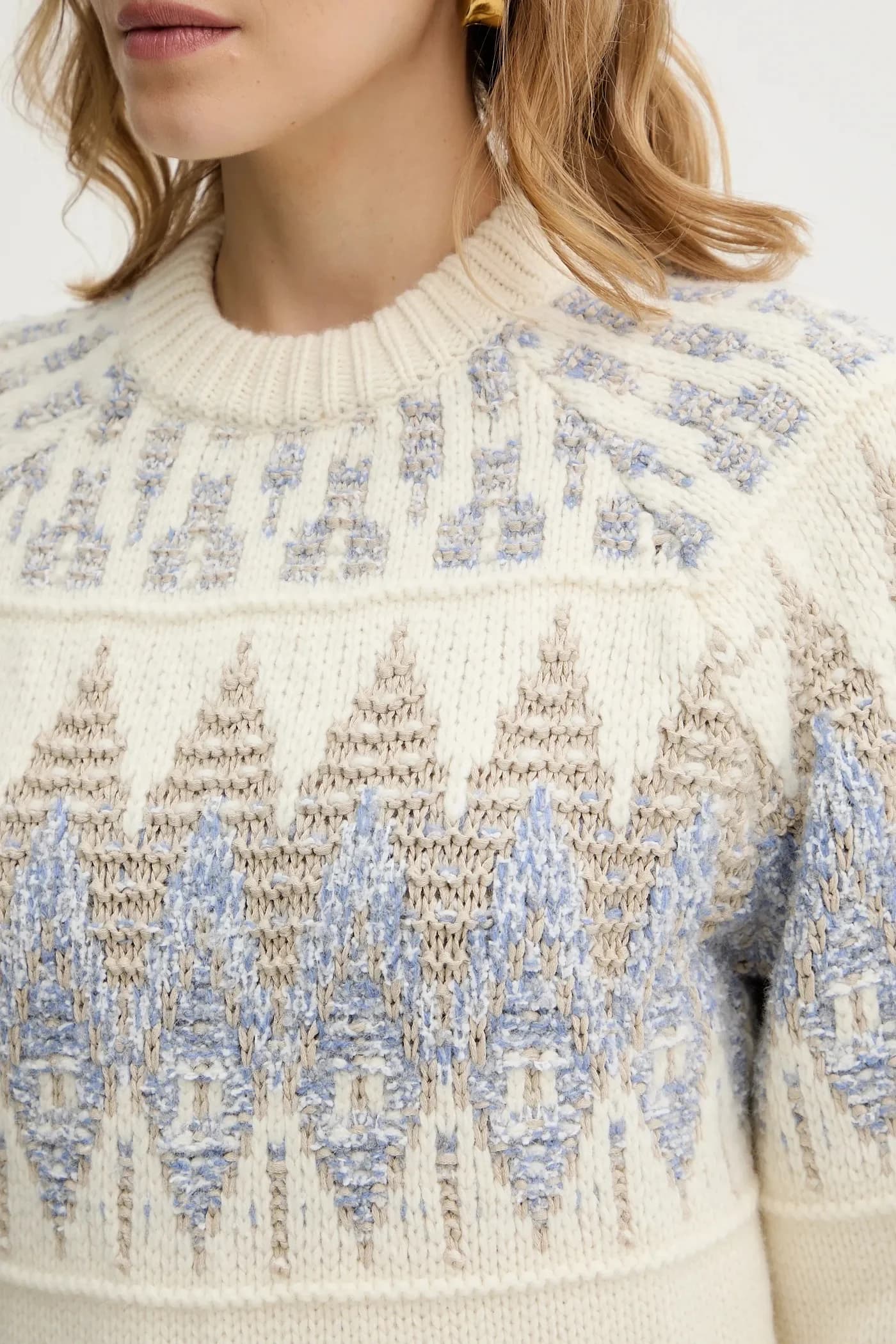 C_Farombo шерстяной свитер - фото 5