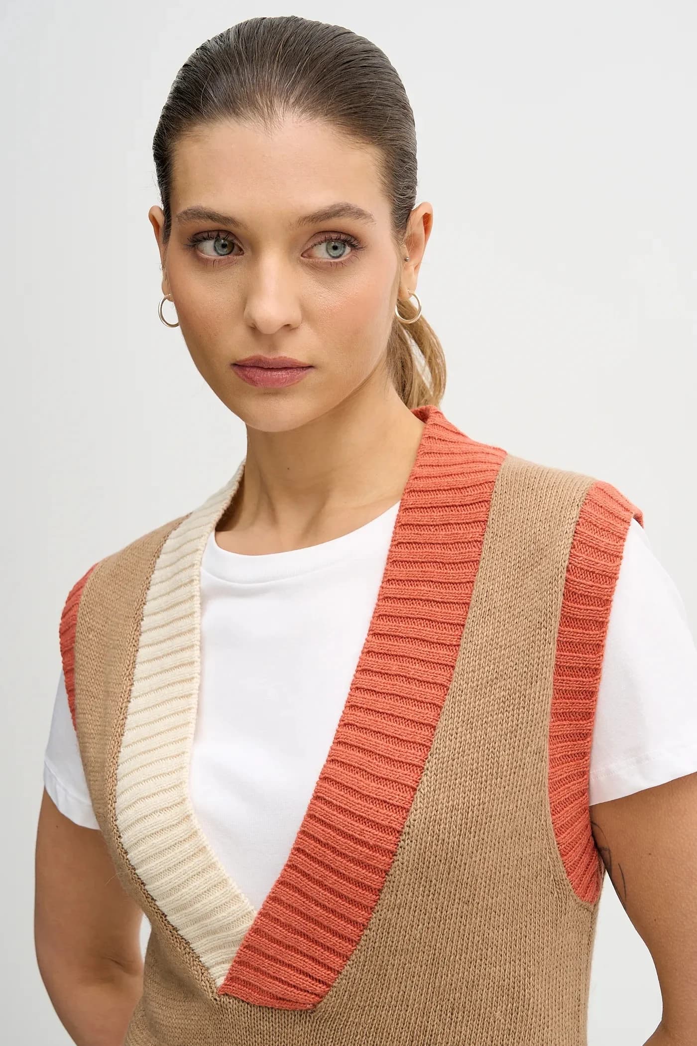 Жилет с добавлением шерсти - фото 4