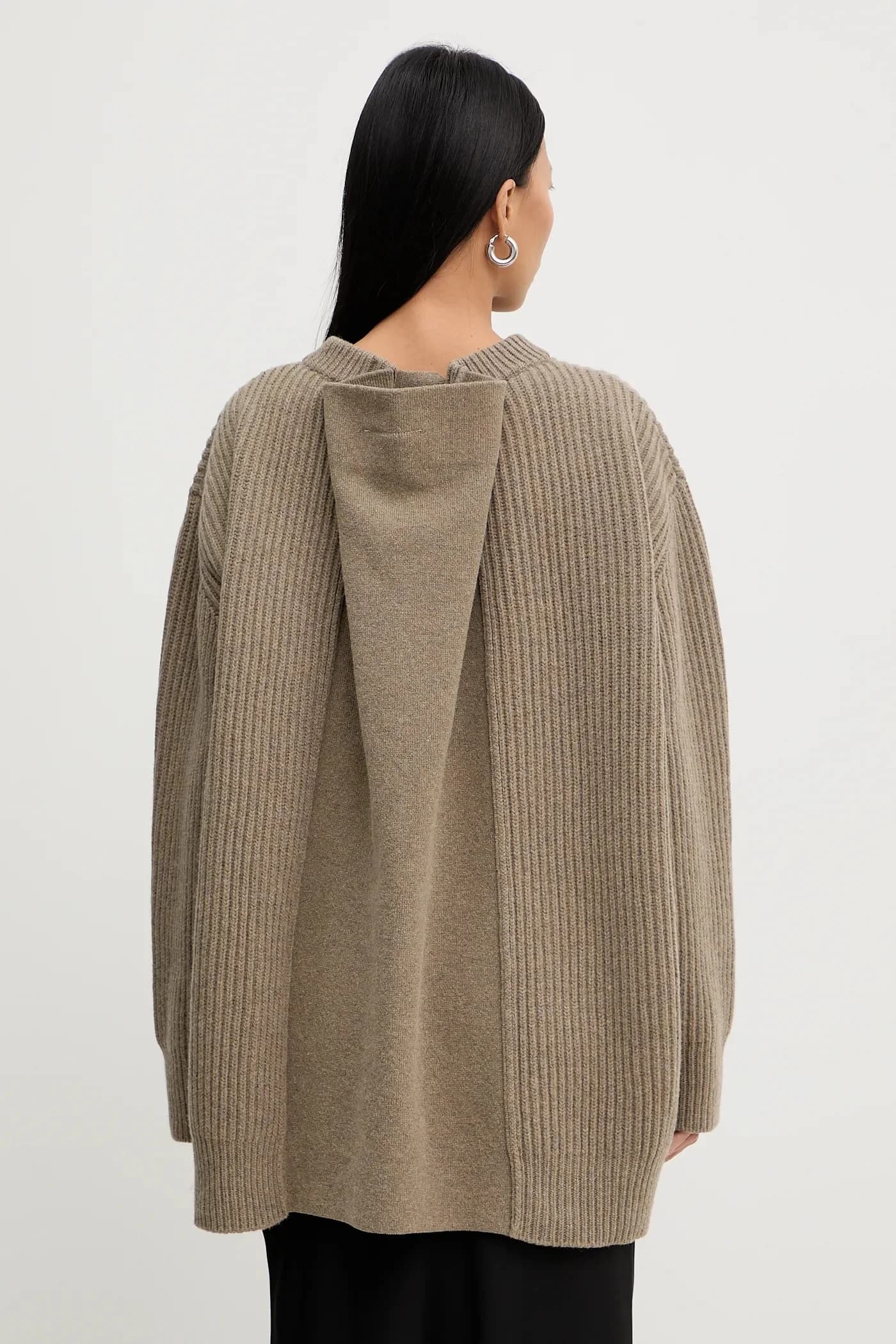 Свитер из смесовой шерсти - фото 3