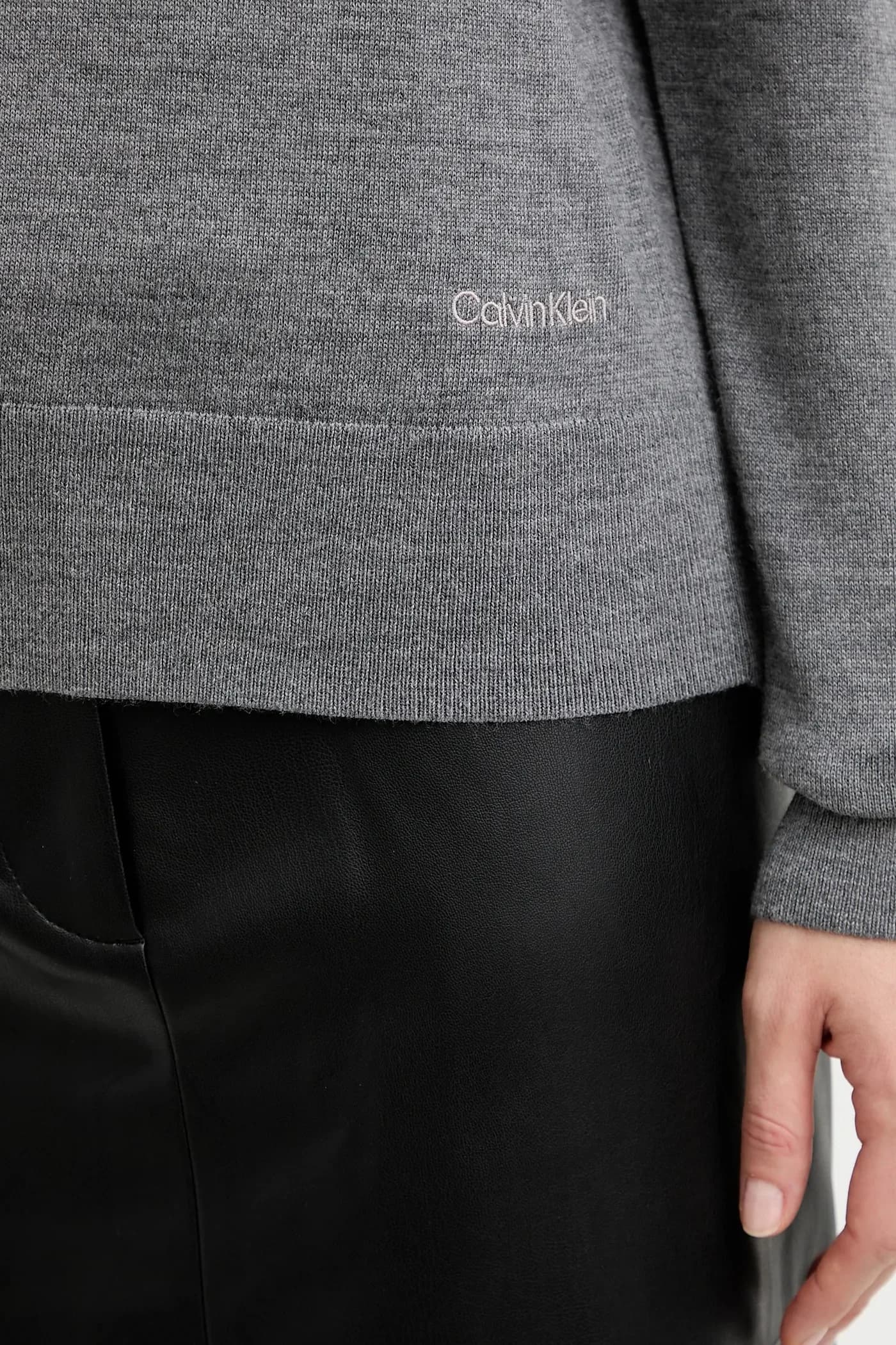 Свитер из смесовой шерсти - фото 5