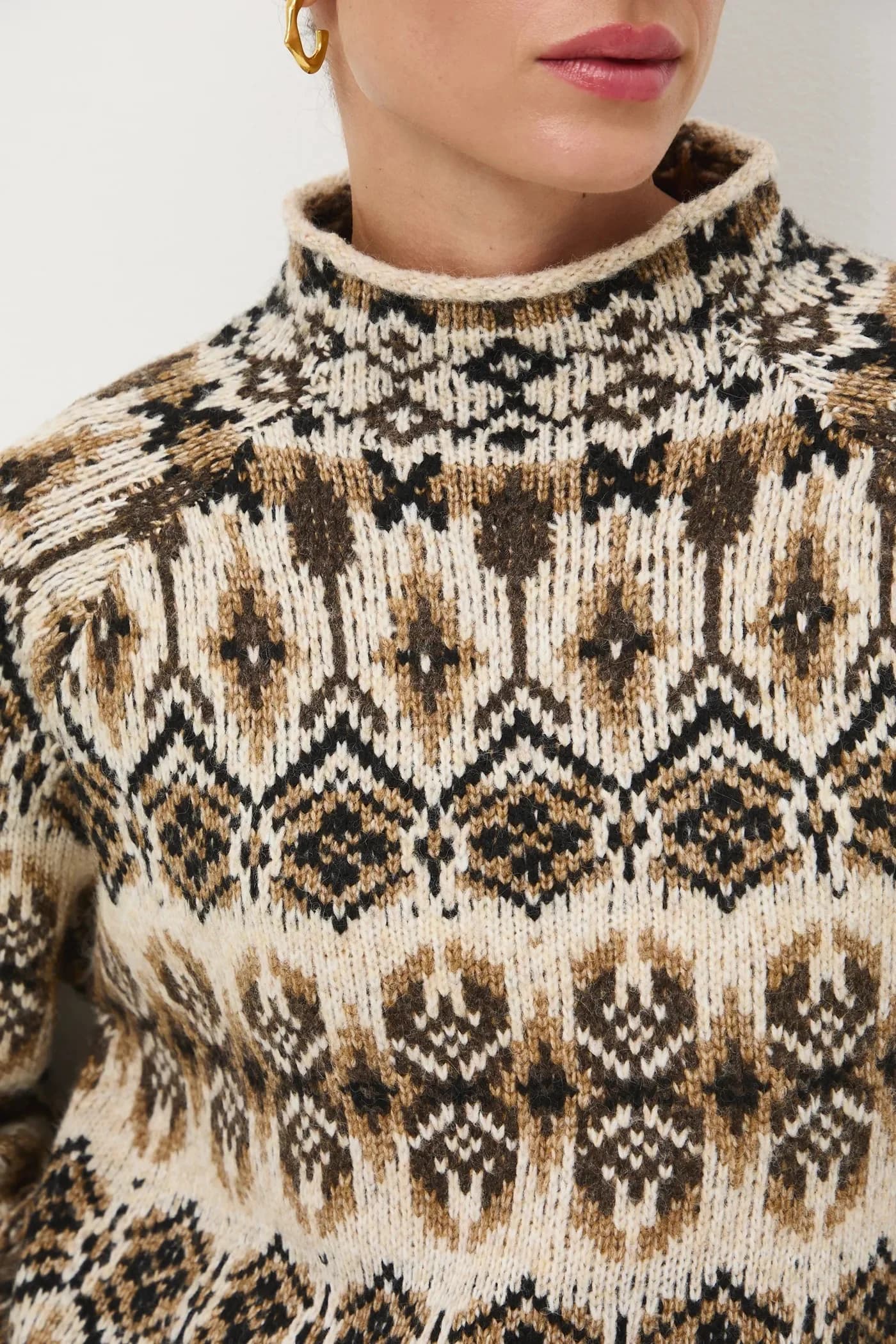 Свитер из смесовой шерсти - фото 5