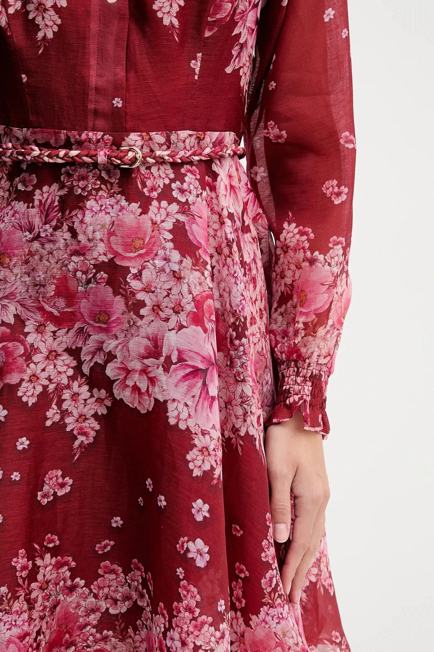 Платье с добавлением шелка - фото 5