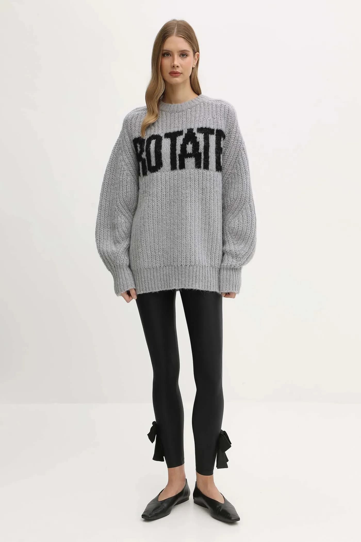 Свитер из смесовой шерсти - фото 2