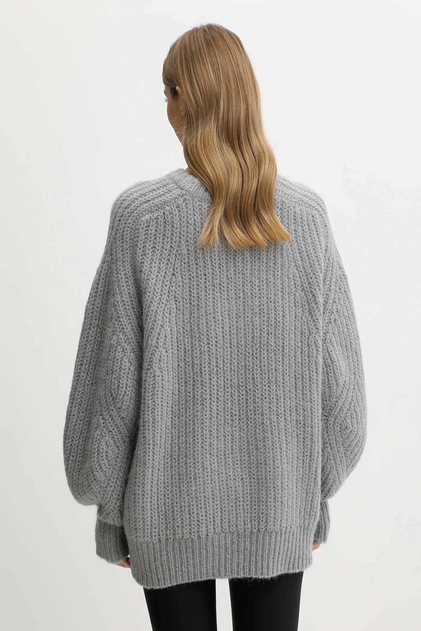 Свитер из смесовой шерсти - фото 3