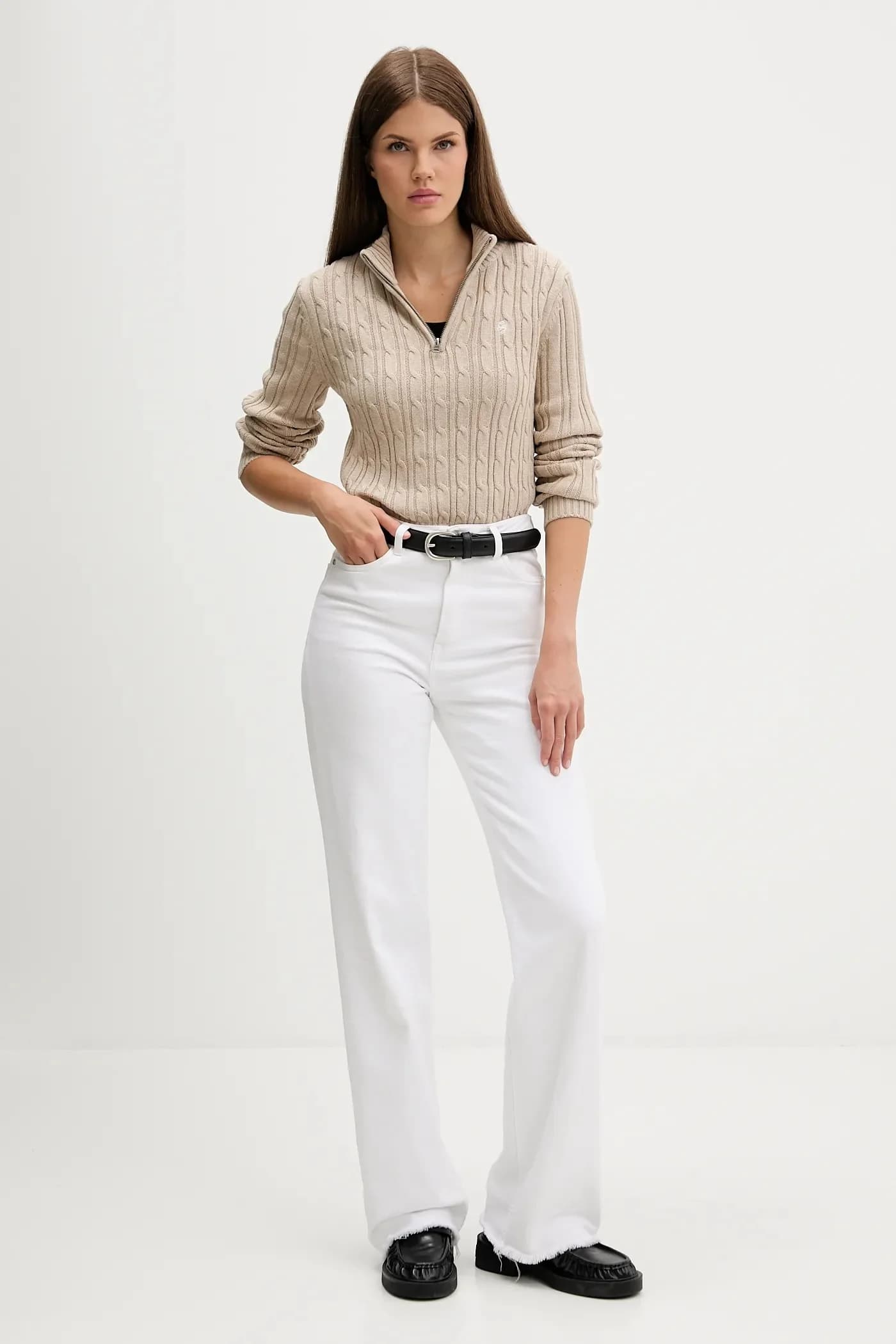 Хлопковый свитер - фото 2