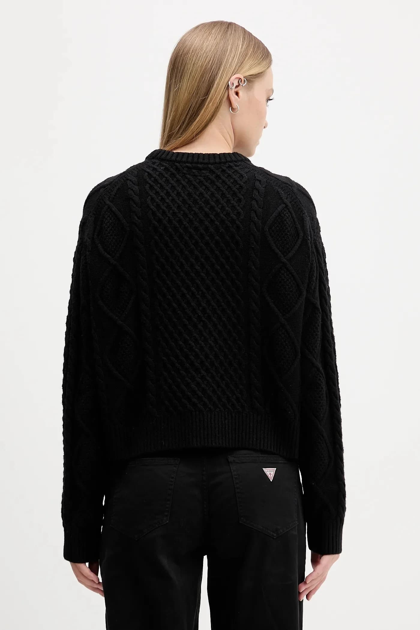 Свитер из смесовой шерсти - фото 3