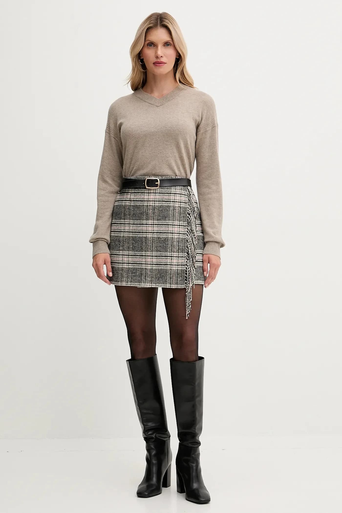 Свитер из смесовой шерсти - фото 2