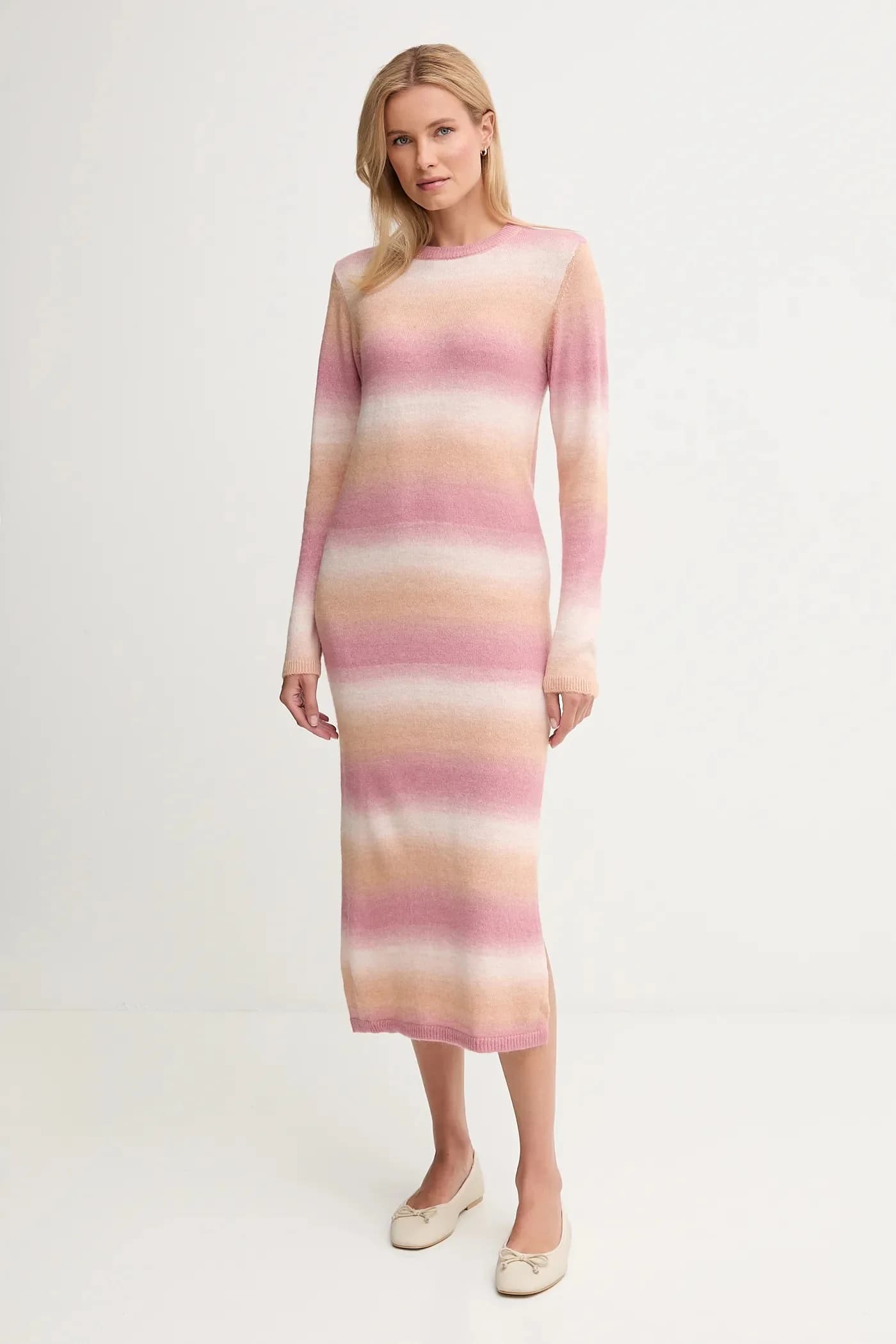 Платье из смесовой шерсти