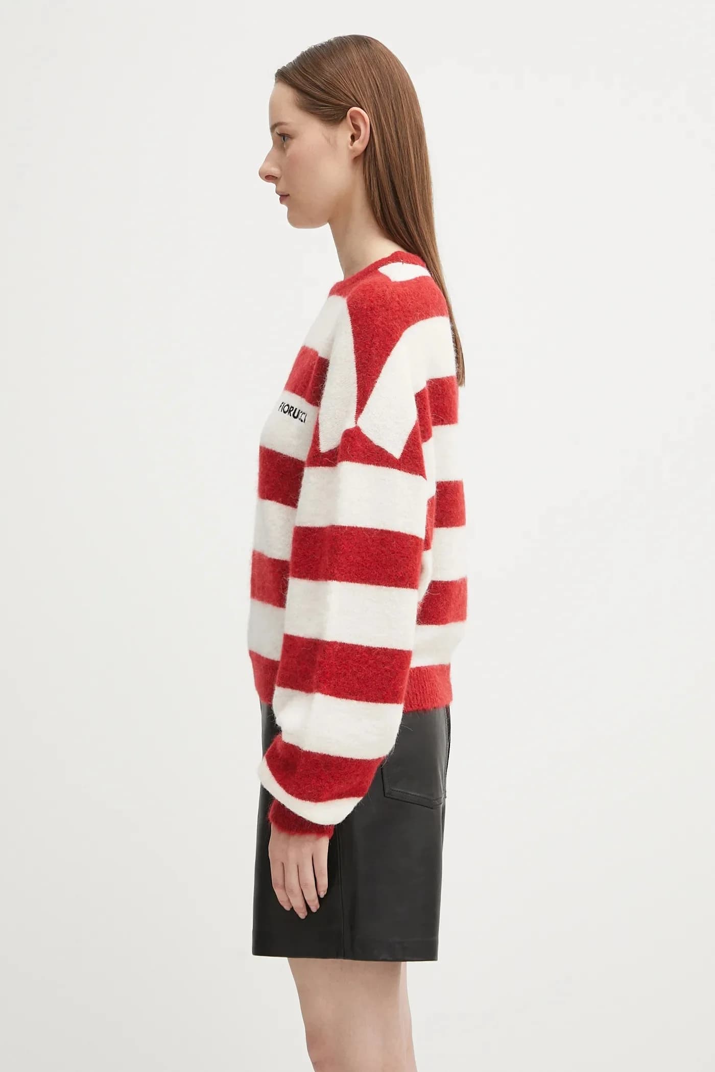 Укороченный свитер из шерсти альпаки - фото 2