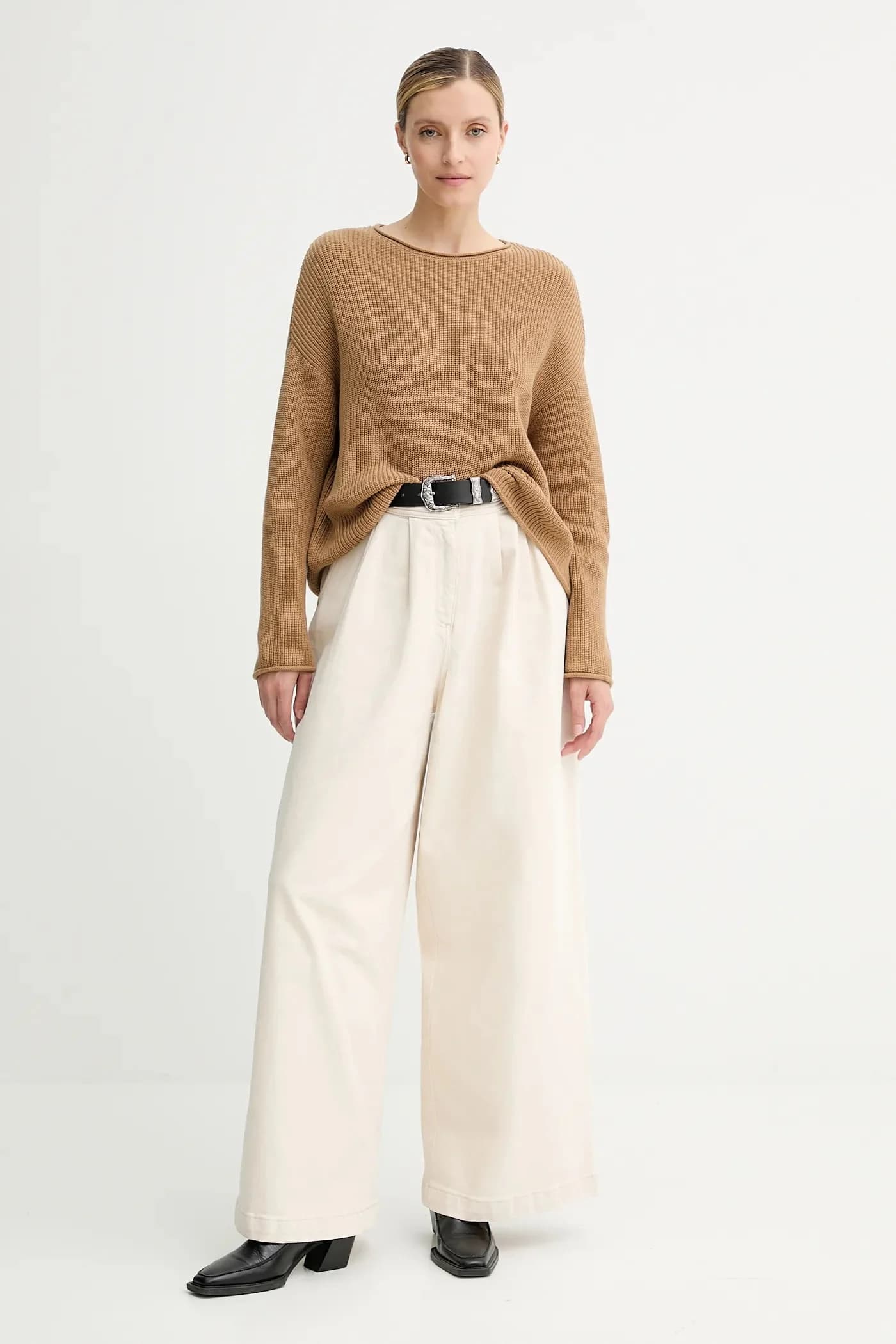 Хлопковый свитер - фото 2