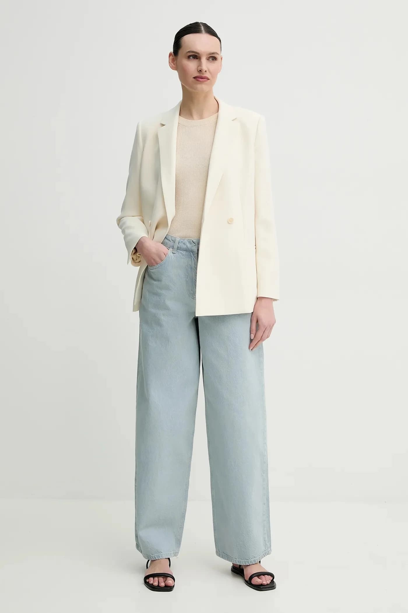 Свитер Teran из смесового льна - фото 2