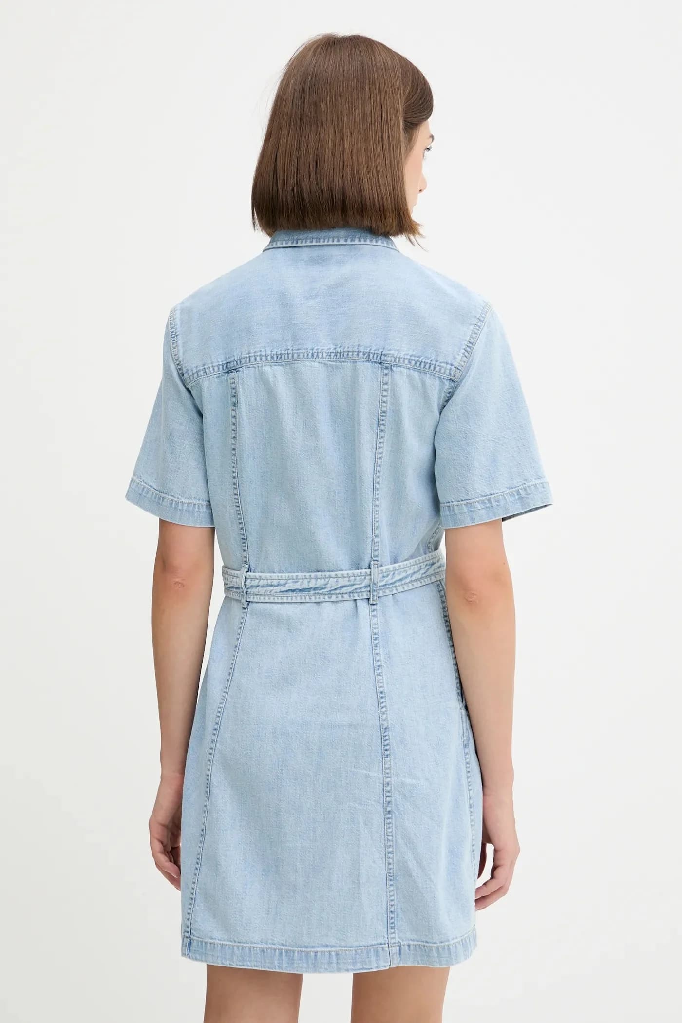 Джинсовое платье - фото 3