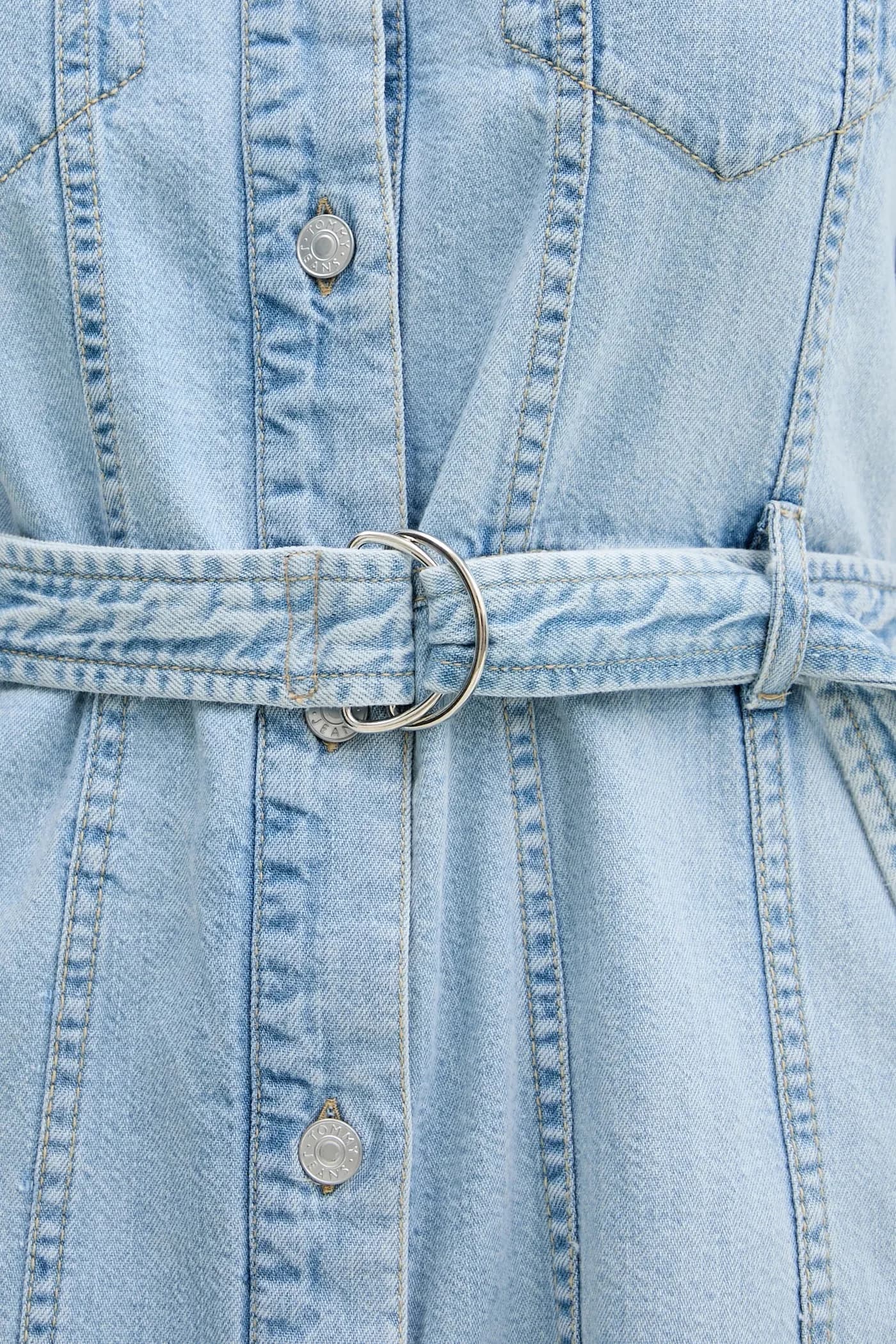 Джинсовое платье - фото 5