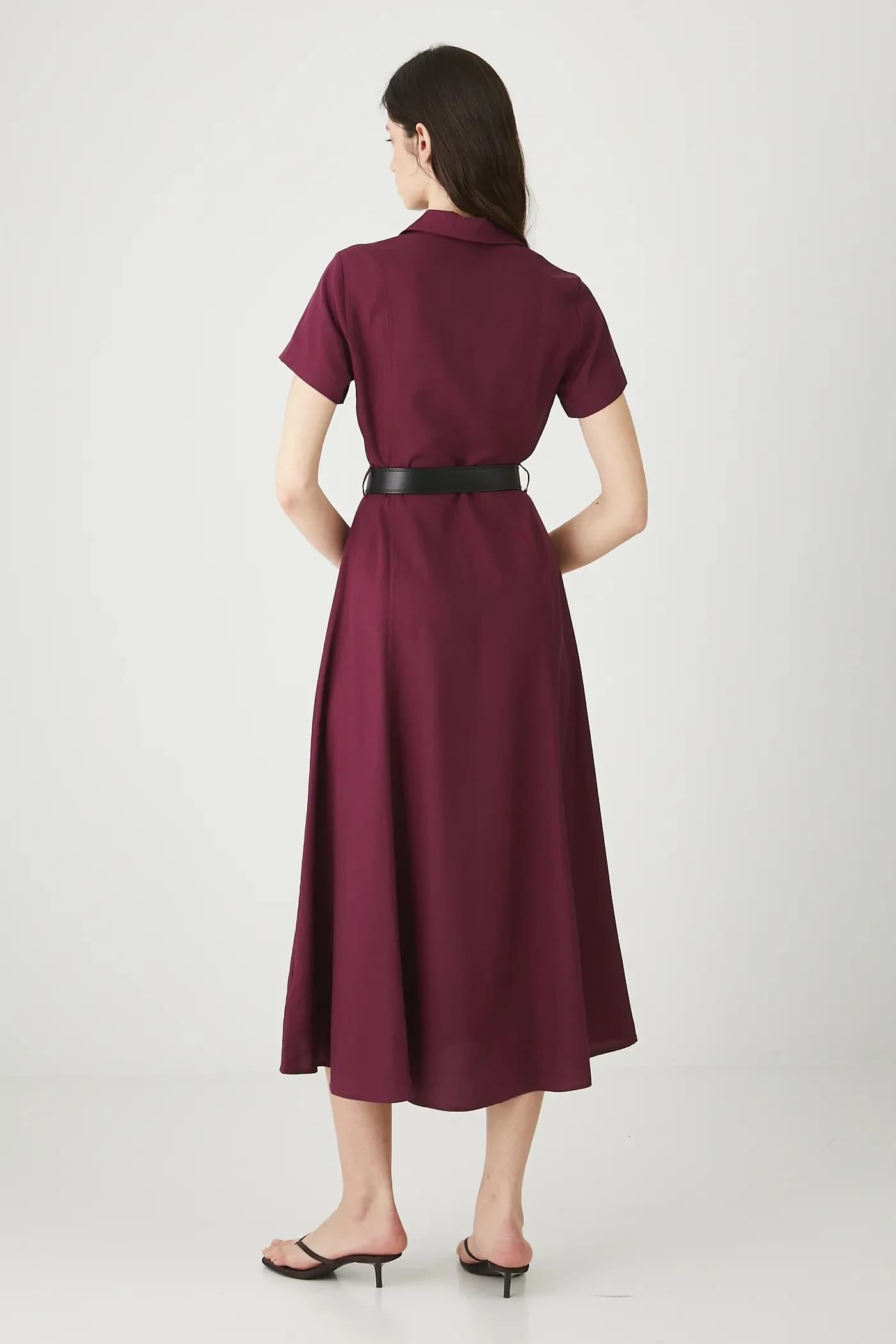 Платье из смесового льна - фото 3