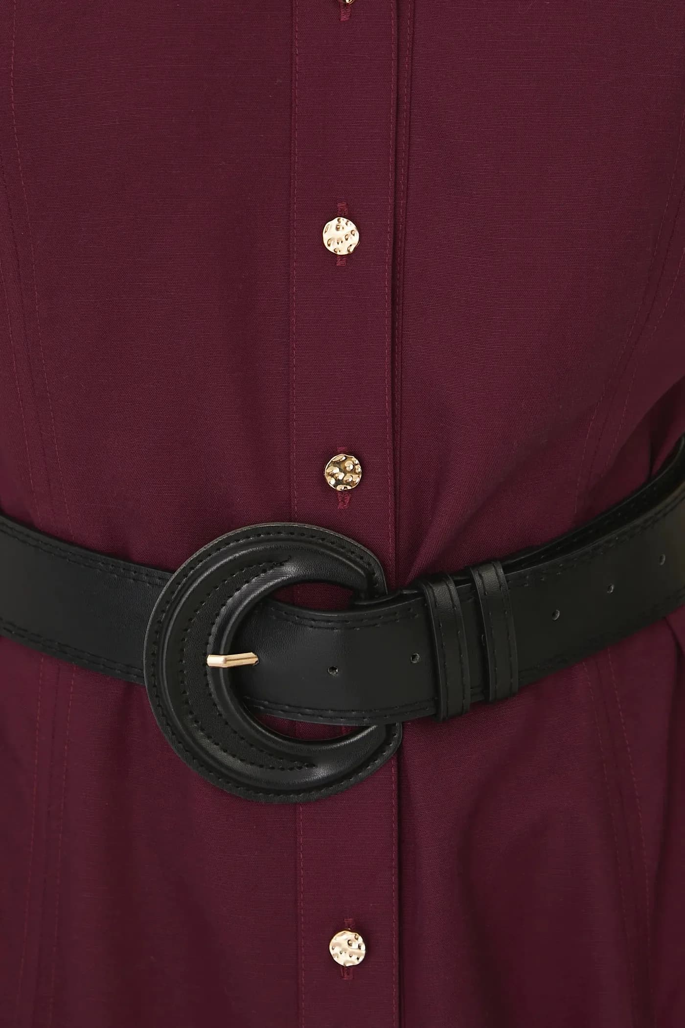 Платье из смесового льна - фото 5