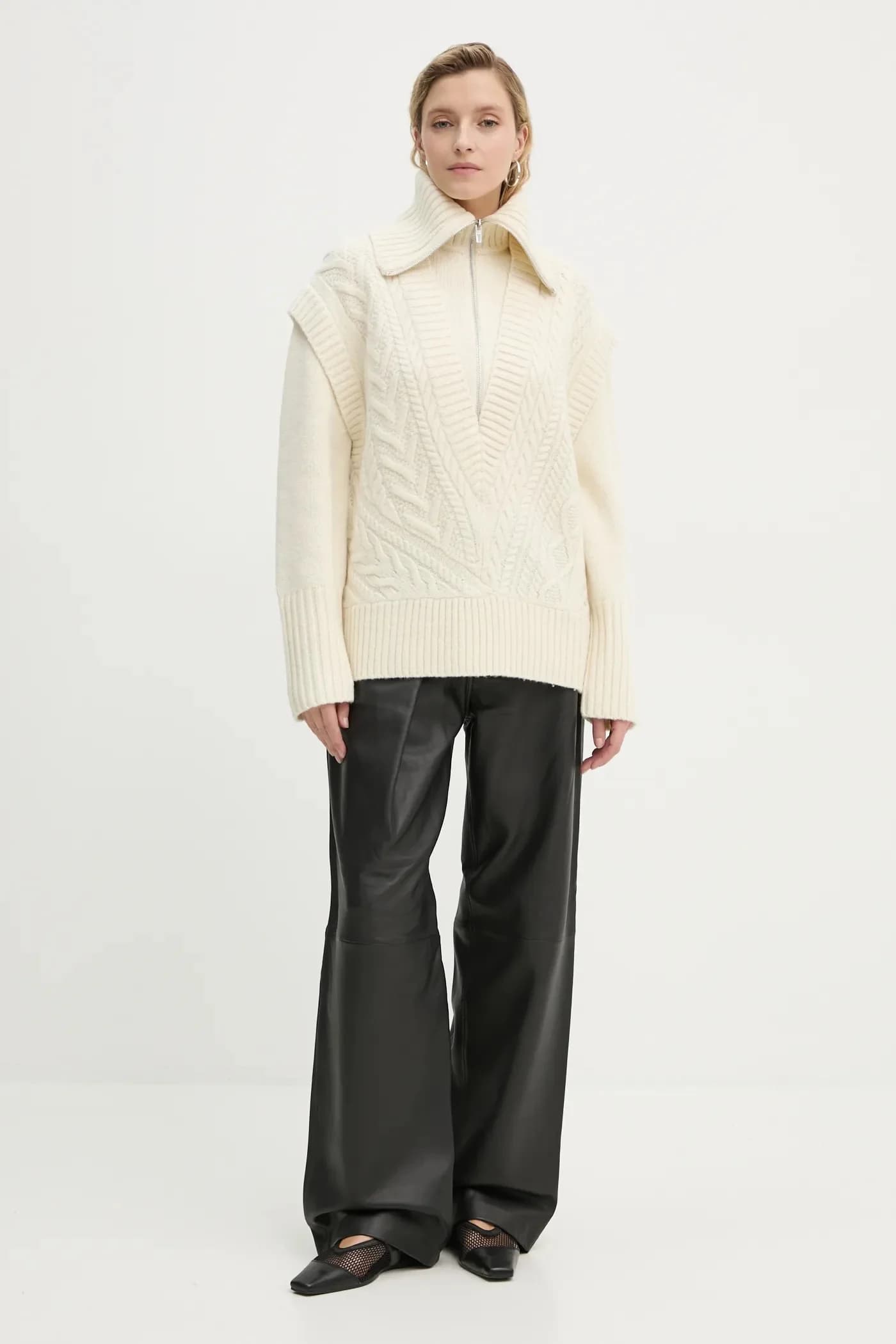 шерстяной свитер Callie - фото 2