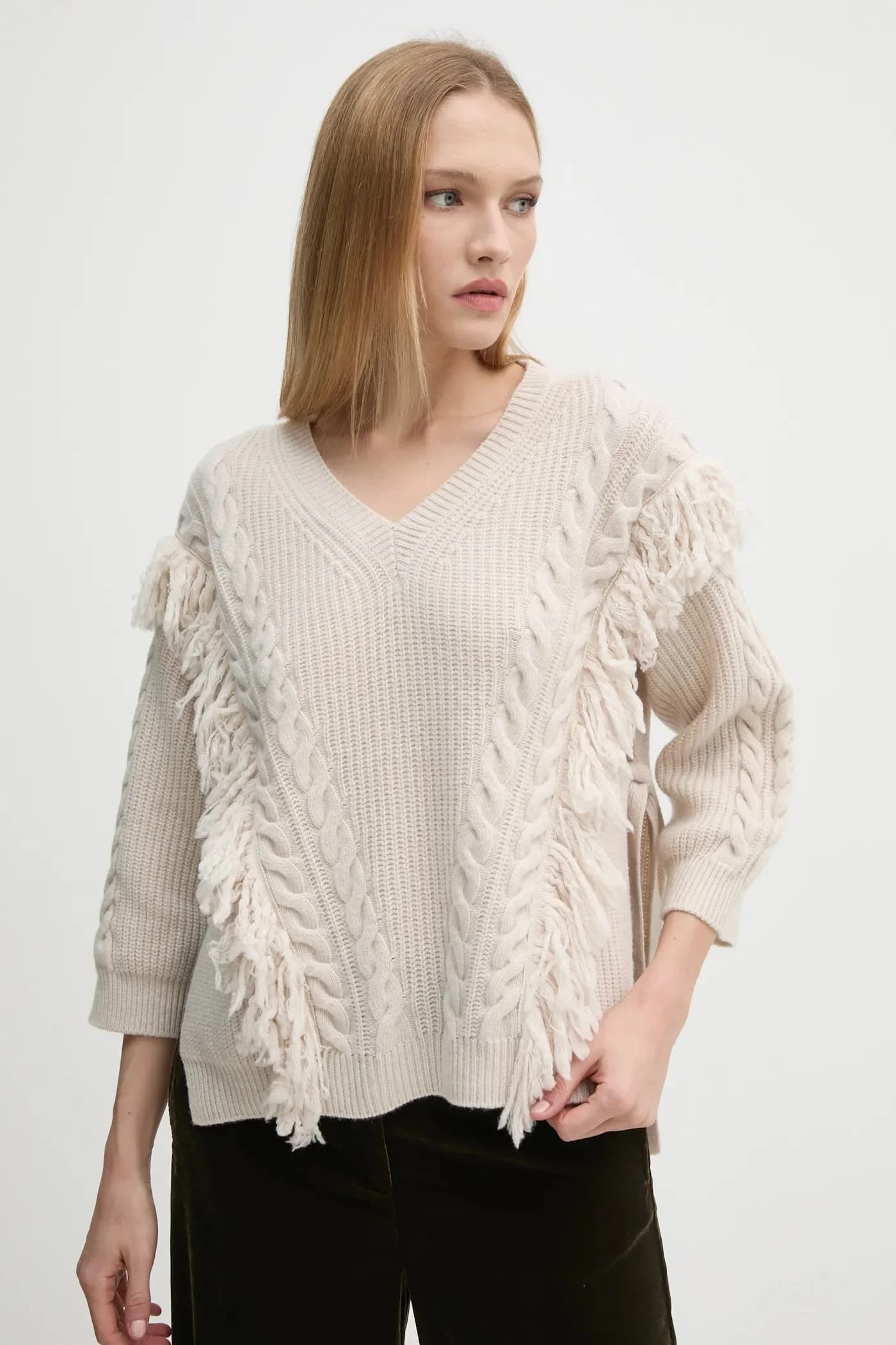 Шерстяной свитер - фото 4