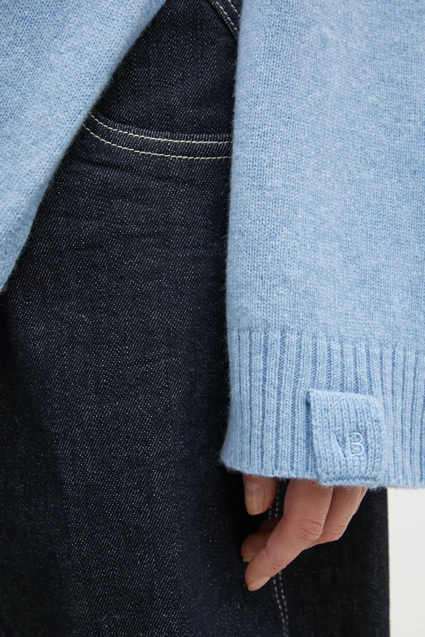 Шерстяной свитер - фото 6