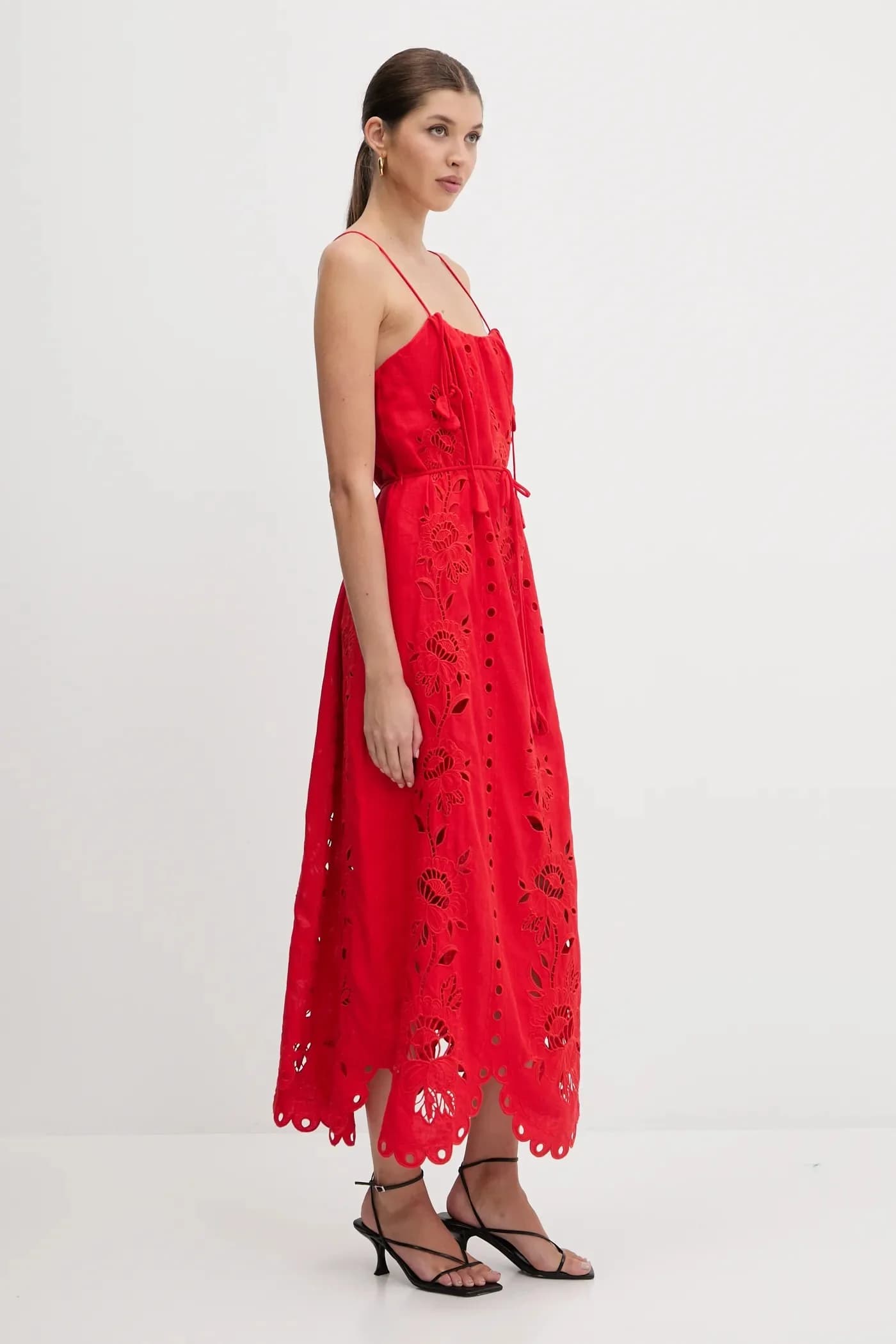 Льняное платье - фото 2