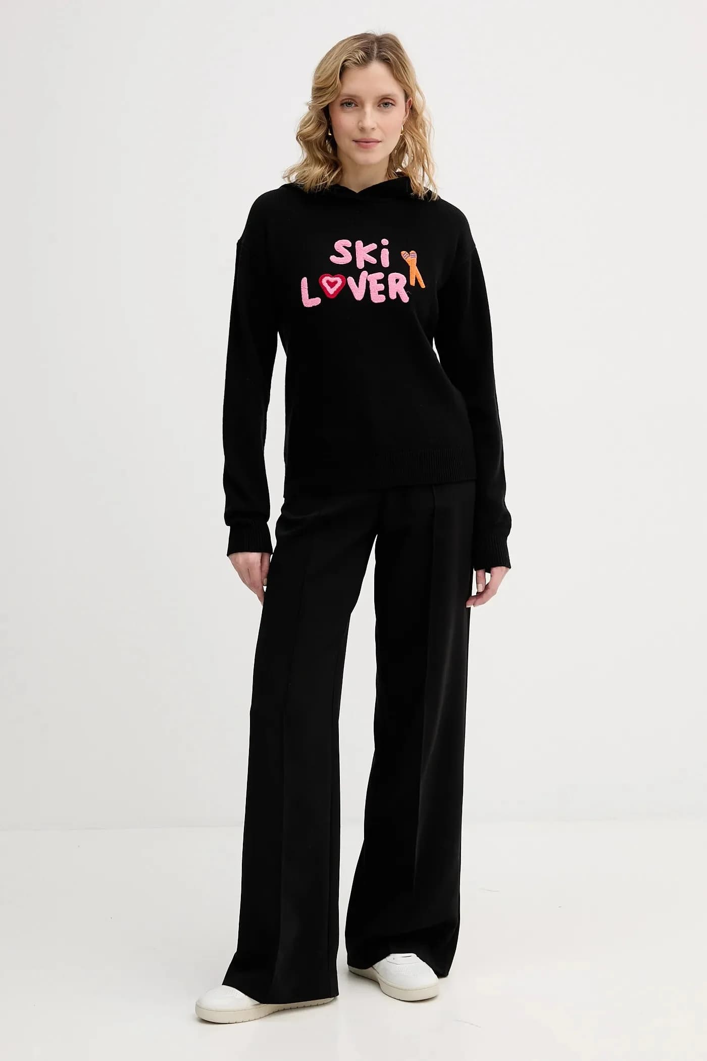 Свитер из смесовой шерсти - фото 2