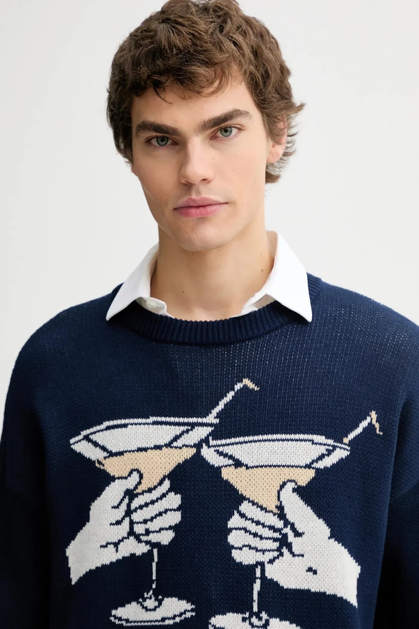 Хлопковый свитер - фото 6