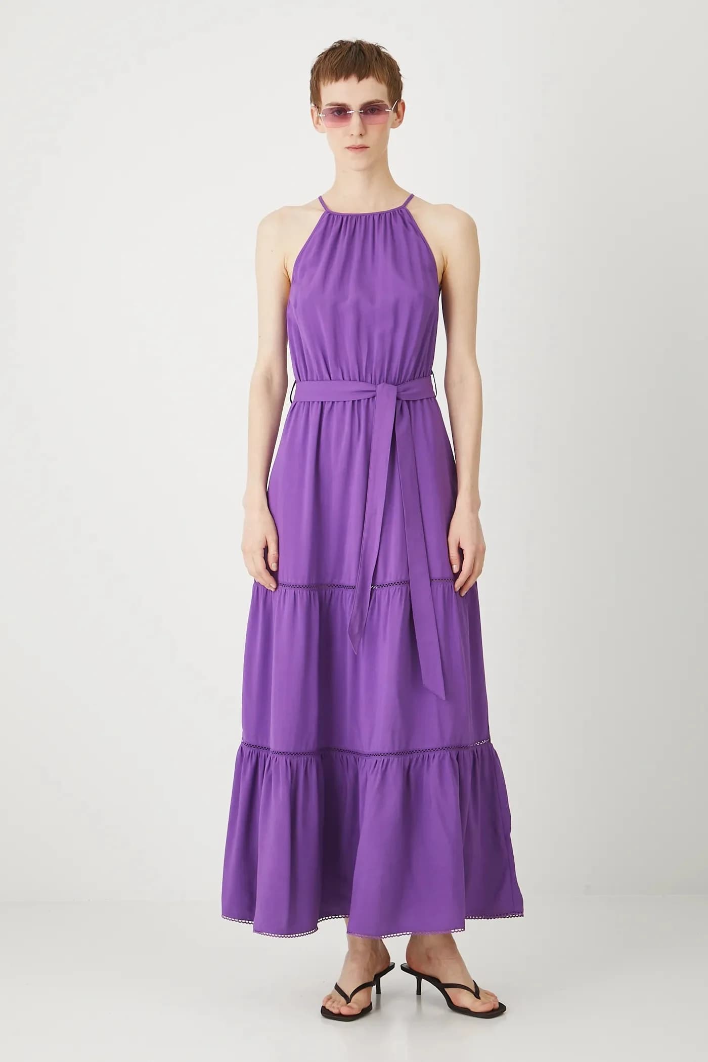 Платье из смесового льна - фото 2