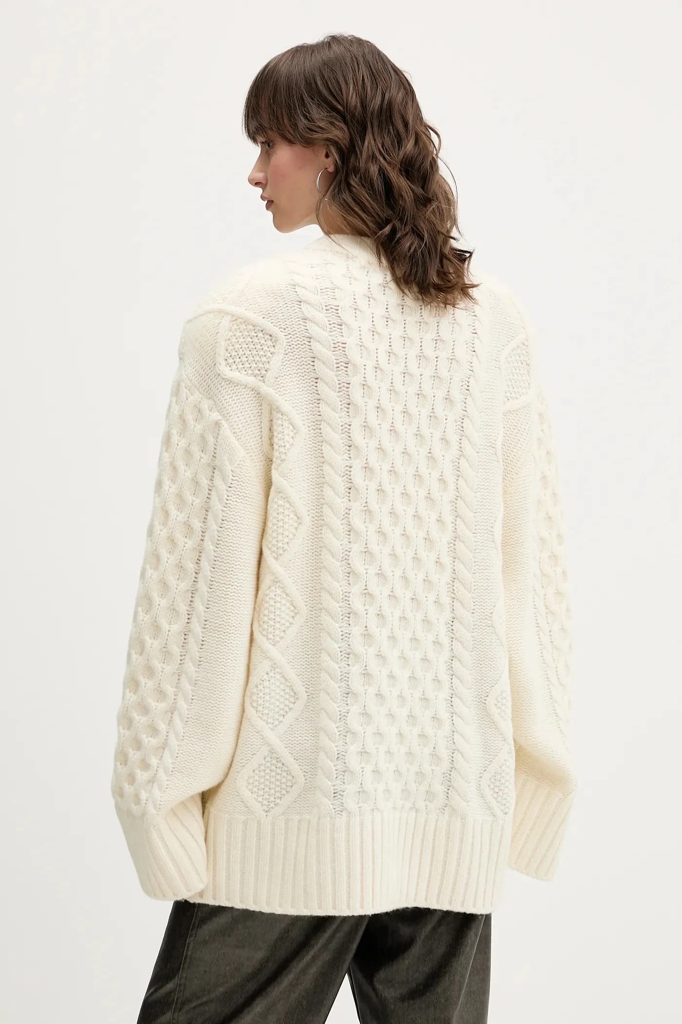 Свитер из смесовой шерсти - фото 3