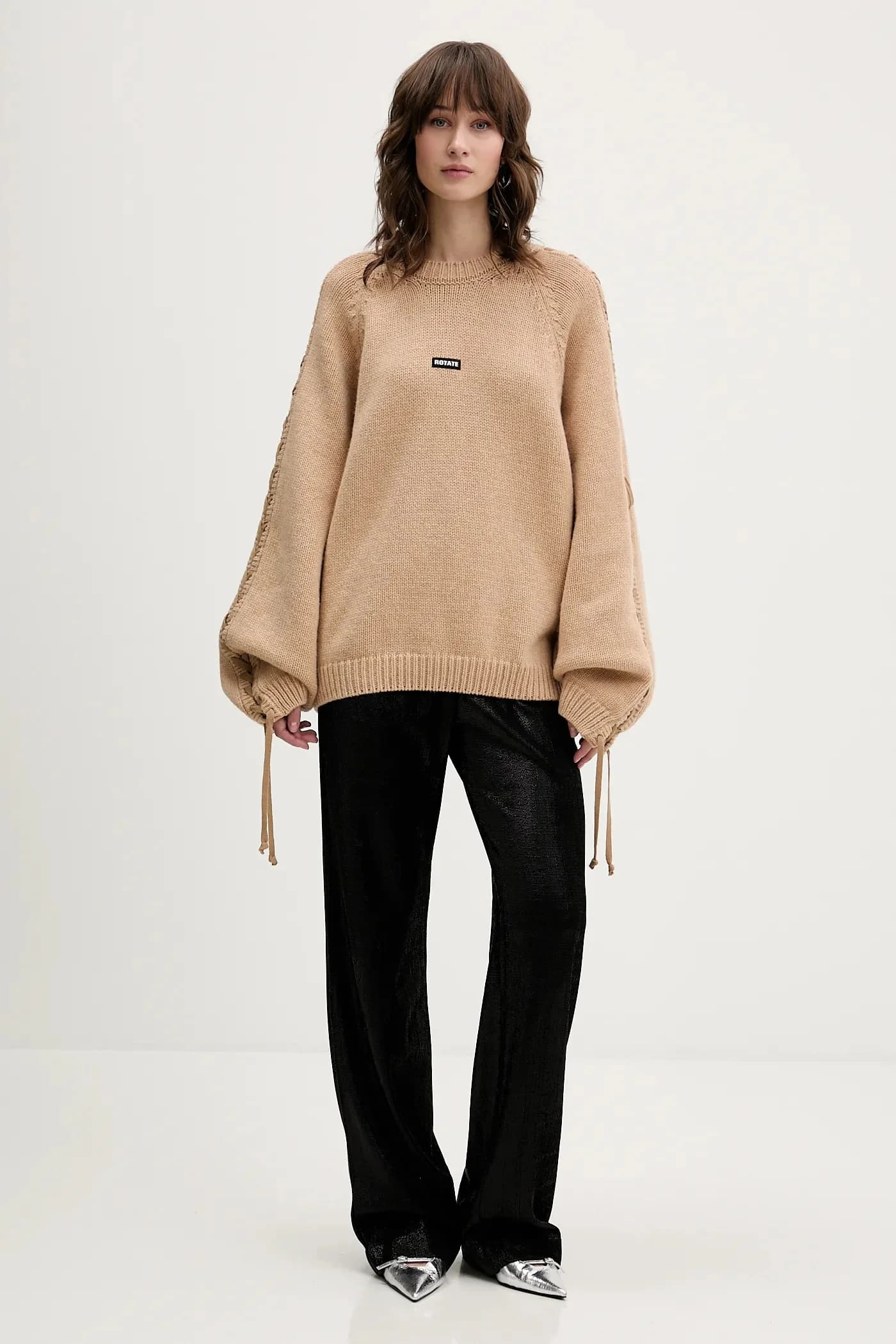 Свитер из смесовой шерсти - фото 2