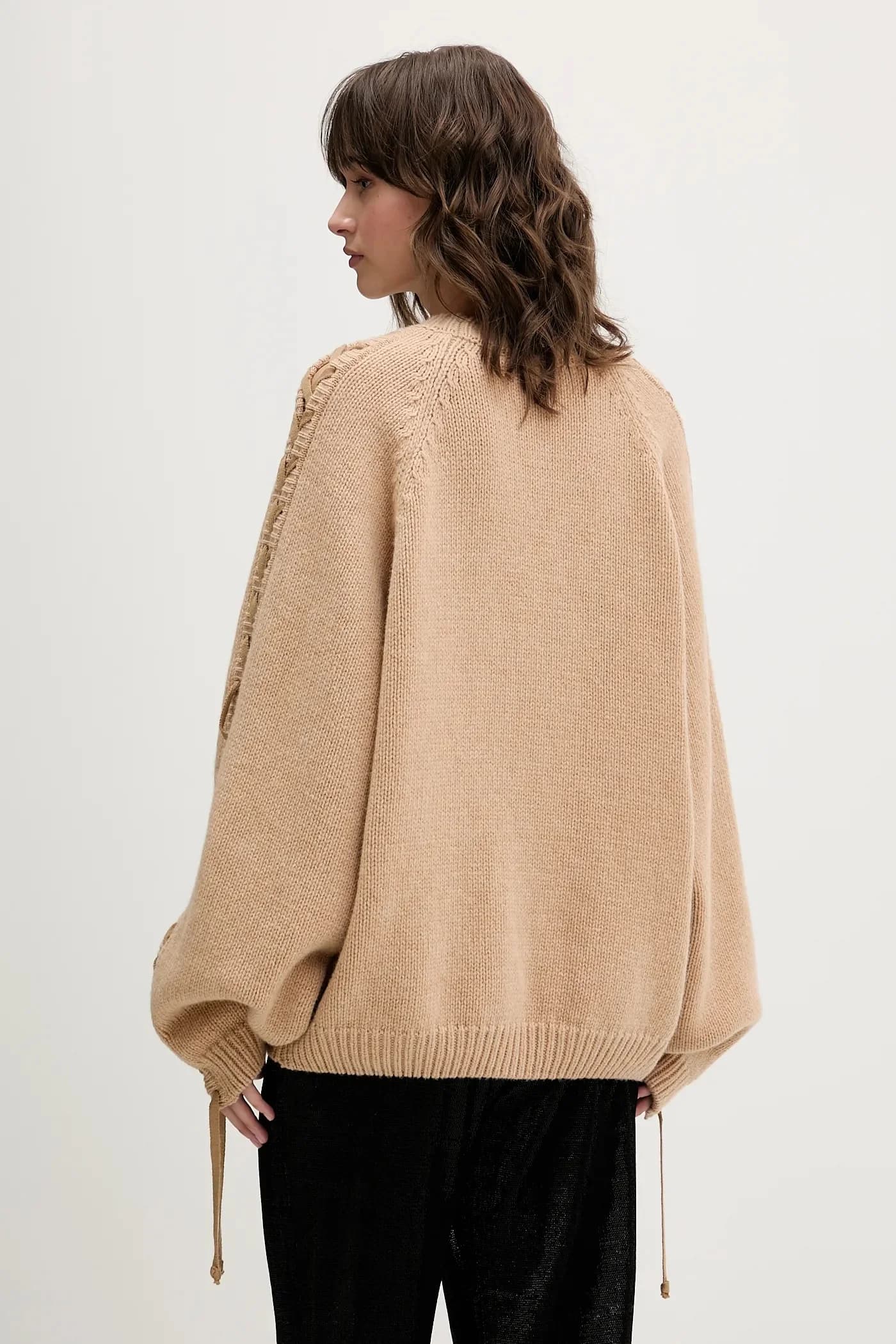 Свитер из смесовой шерсти - фото 3