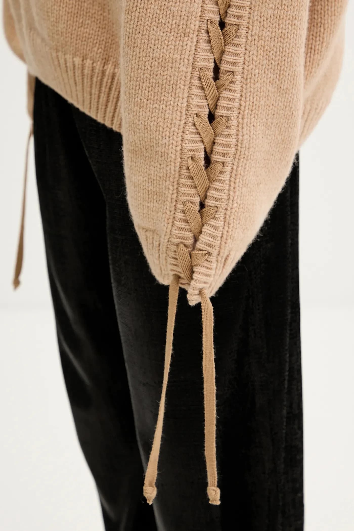 Свитер из смесовой шерсти - фото 5