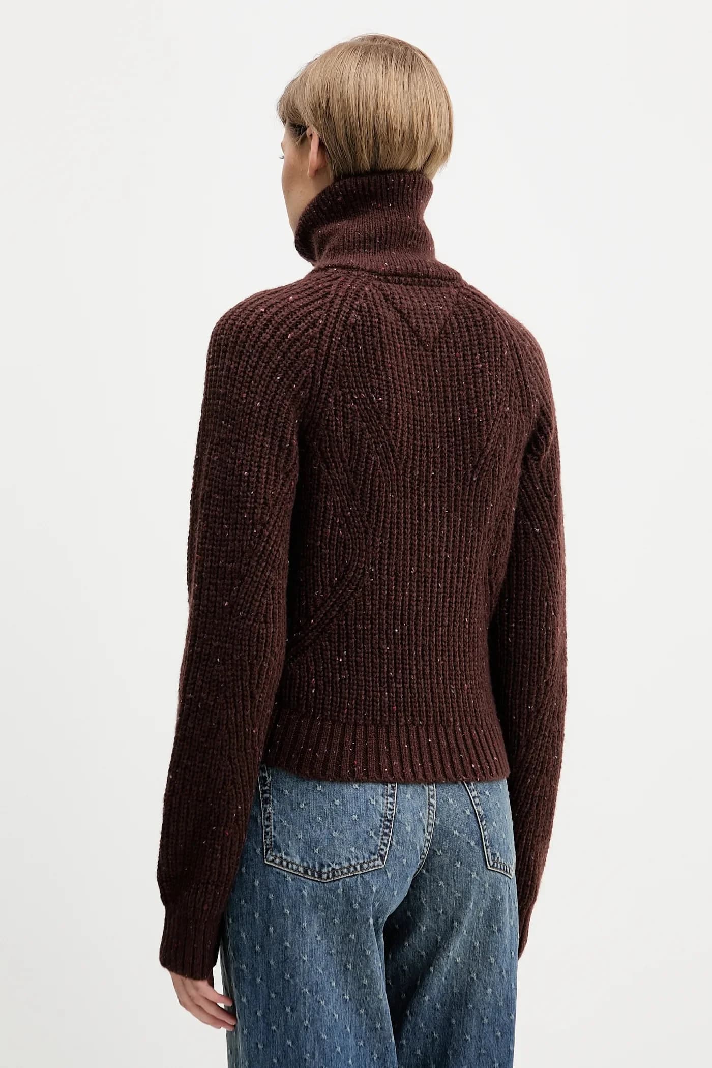 Свитер из смесовой шерсти - фото 3