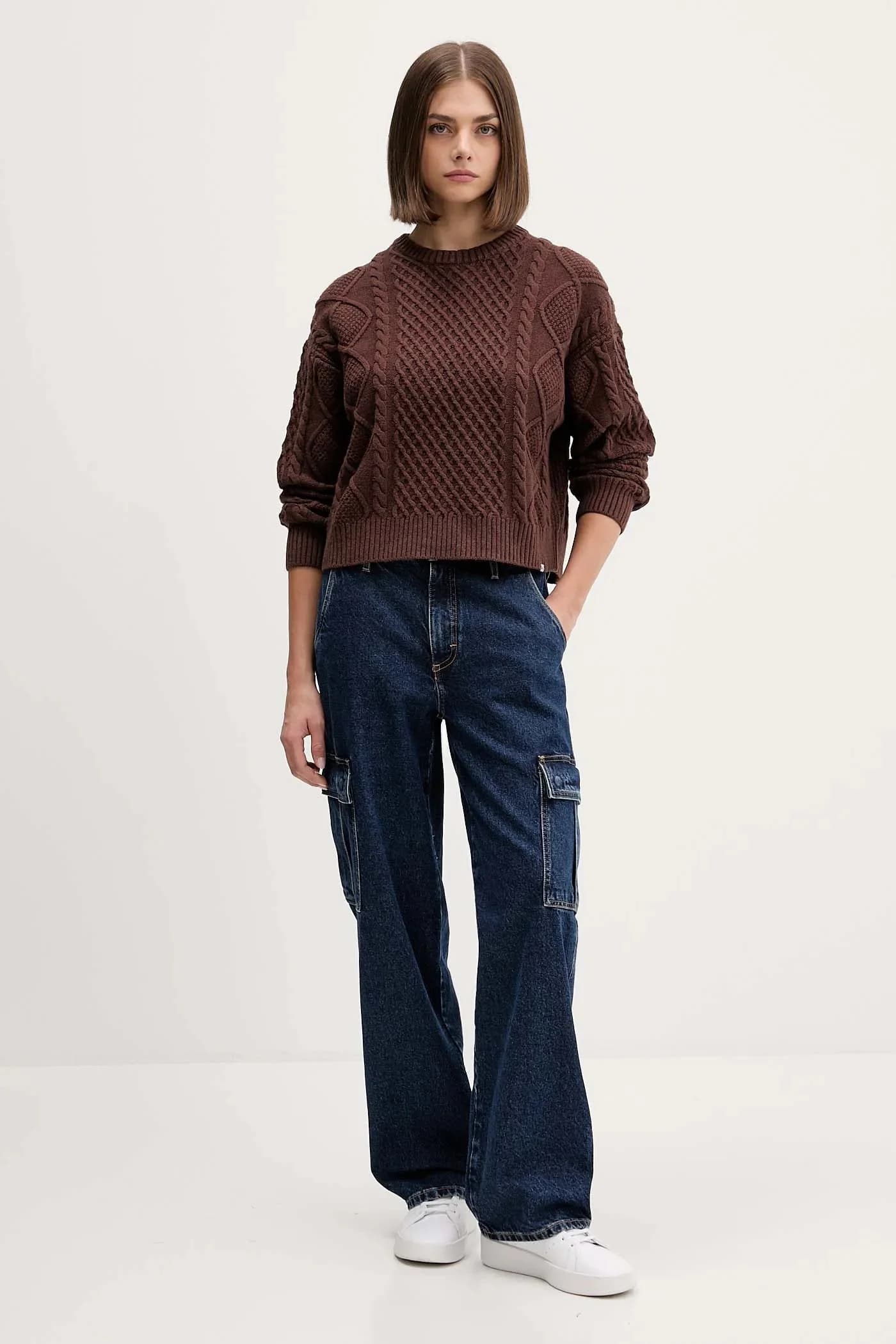 Свитер из смесовой шерсти - фото 2