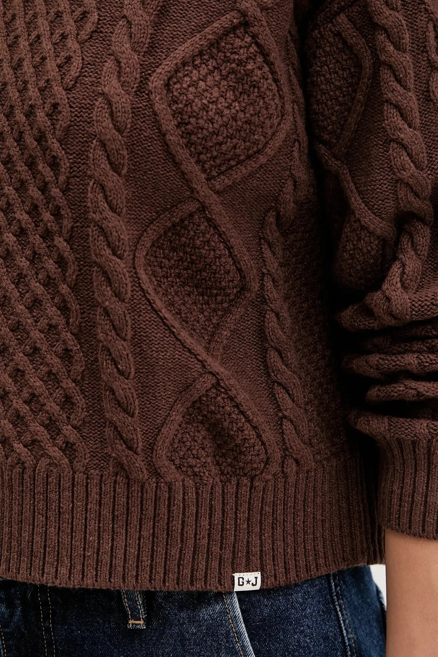 Свитер из смесовой шерсти - фото 5