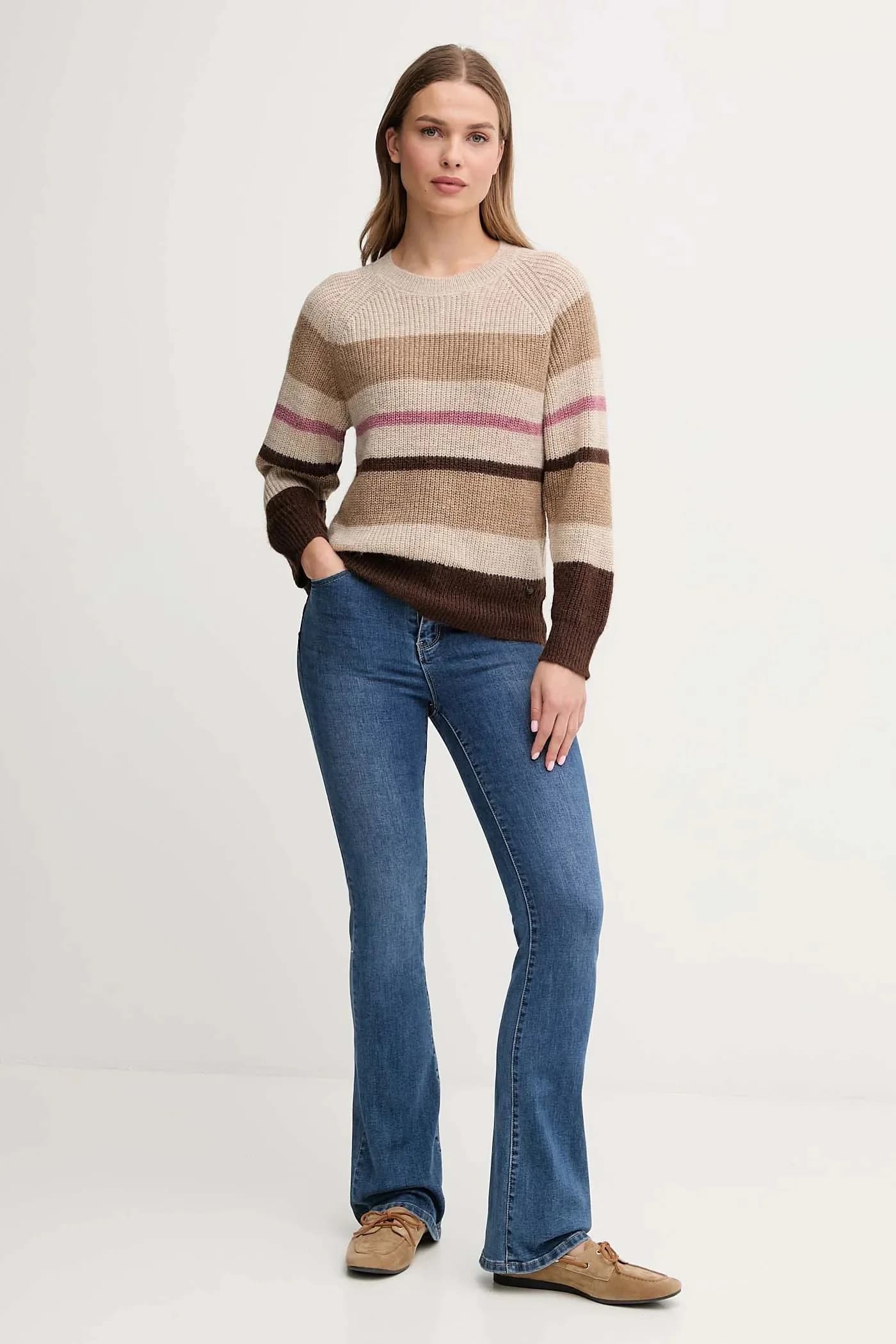 Свитер из смесовой шерсти - фото 2