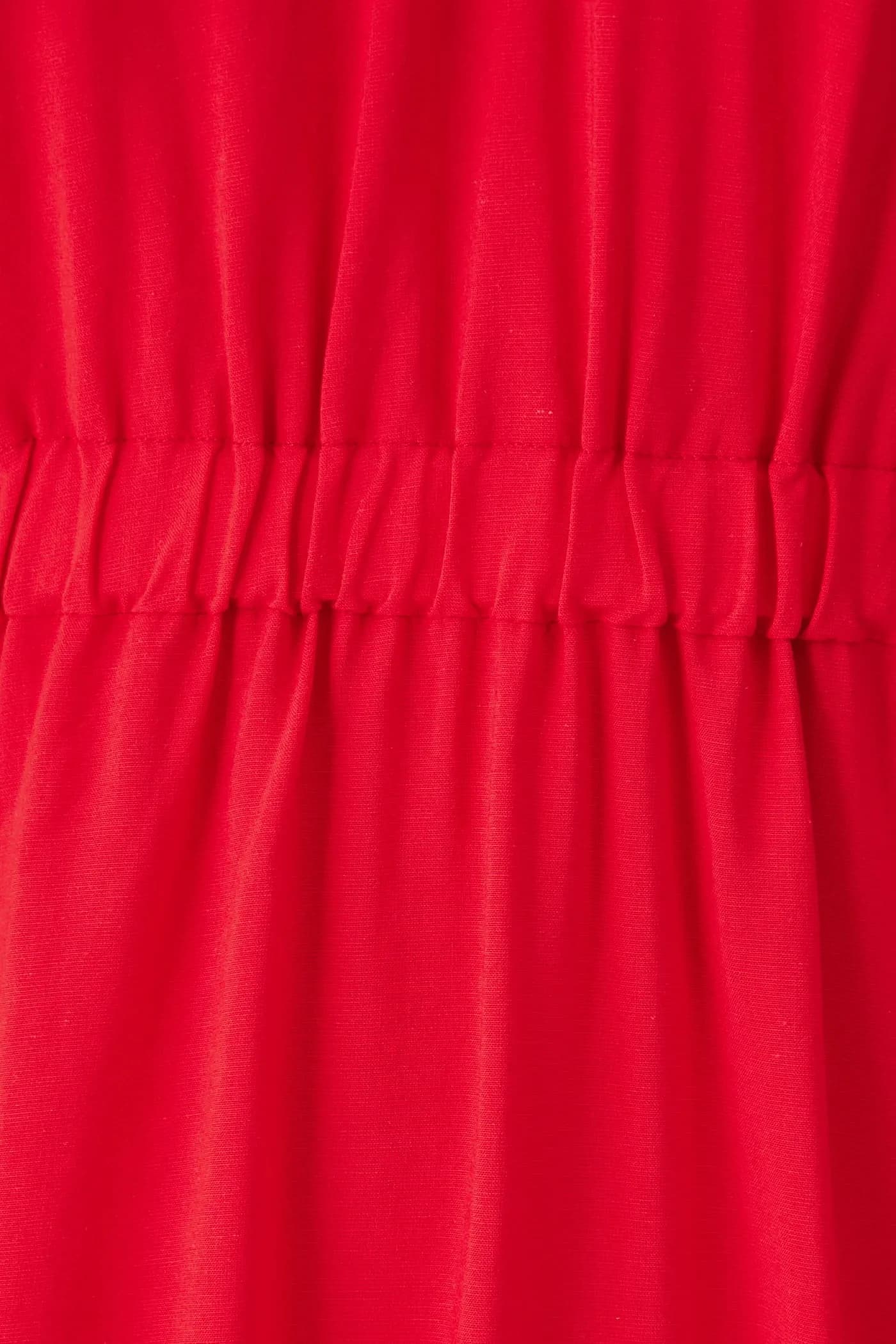 Платье из смесового льна - фото 6