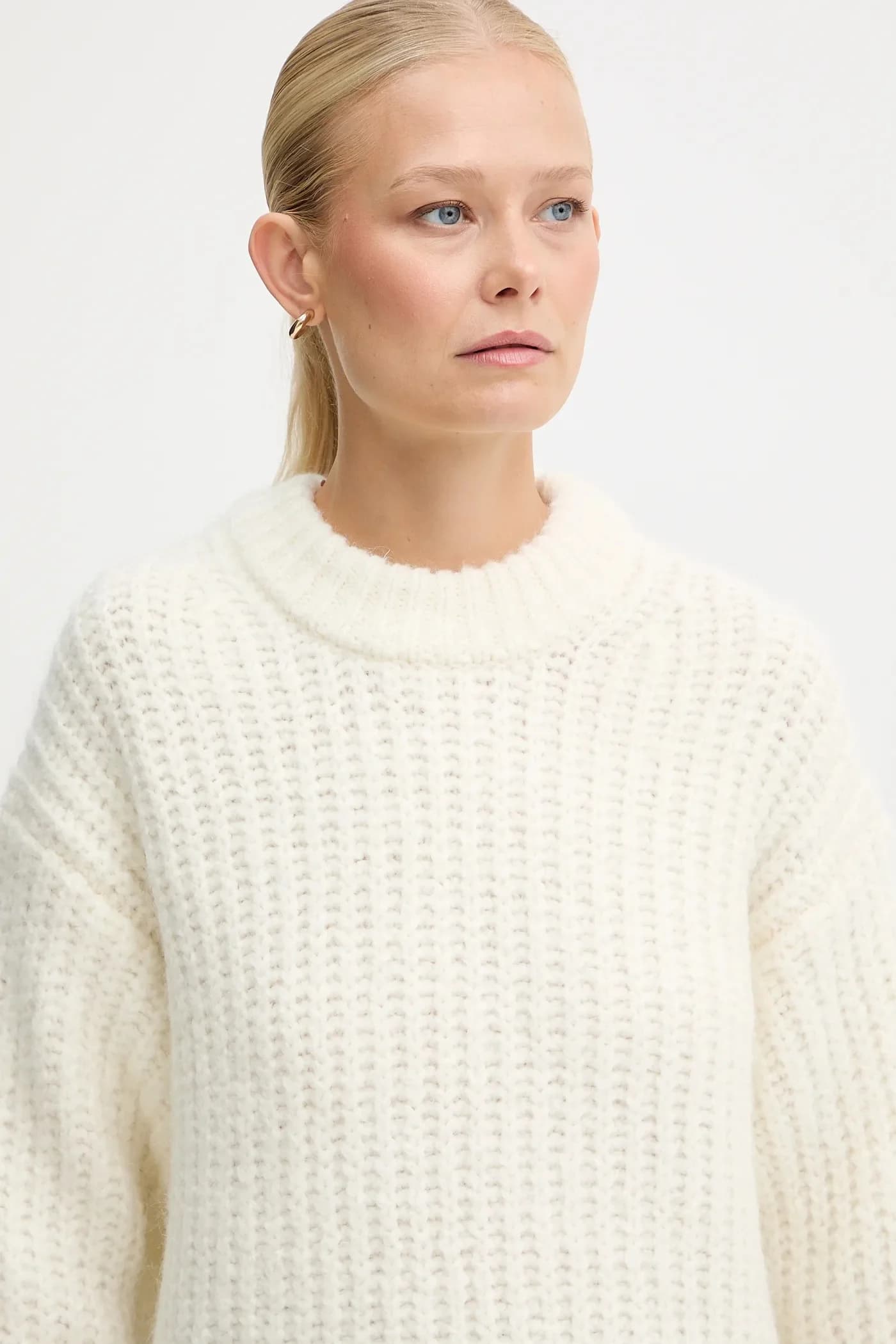 Свитер из смесовой шерсти - фото 4