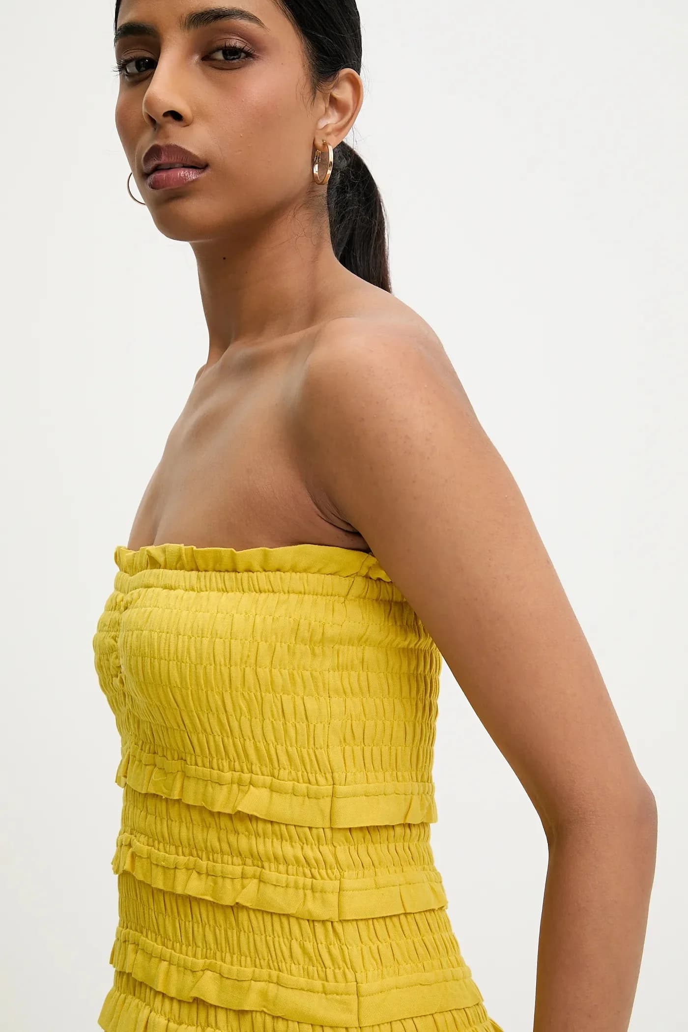 Льняное платье - фото 4