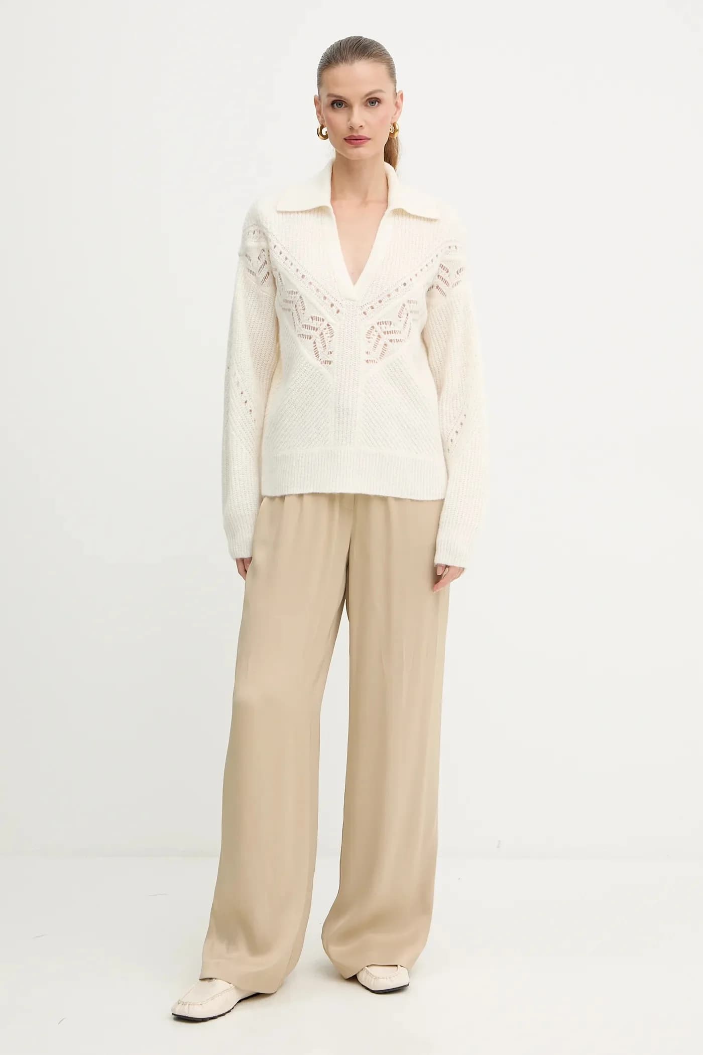 Шерстяной свитер C_Fortelli - фото 2