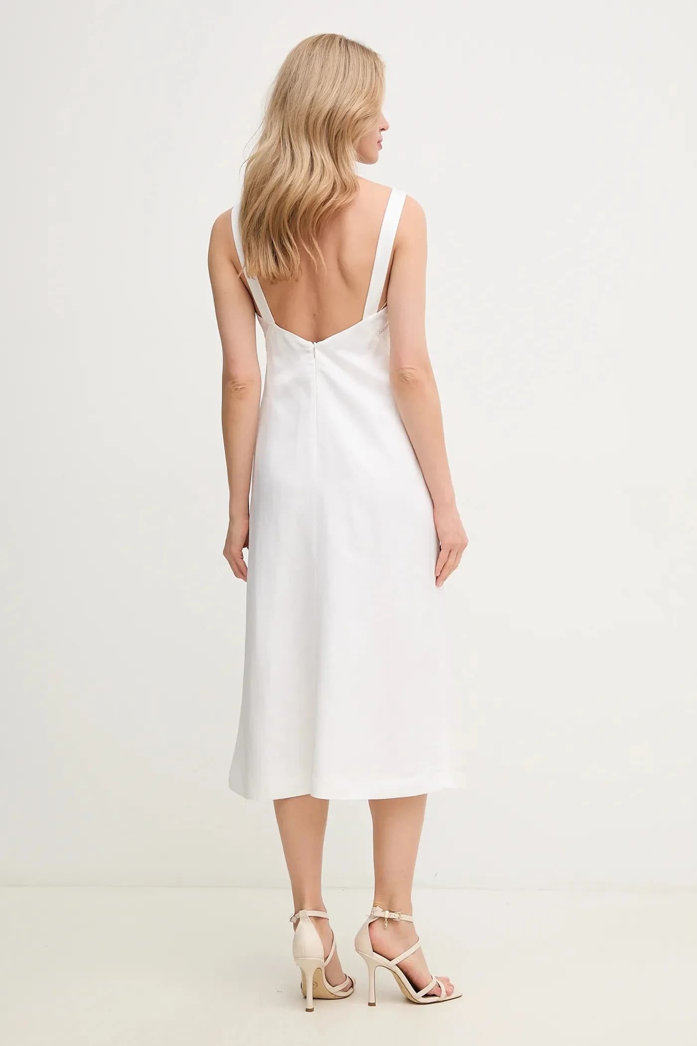 Платье из смесового льна - фото 2