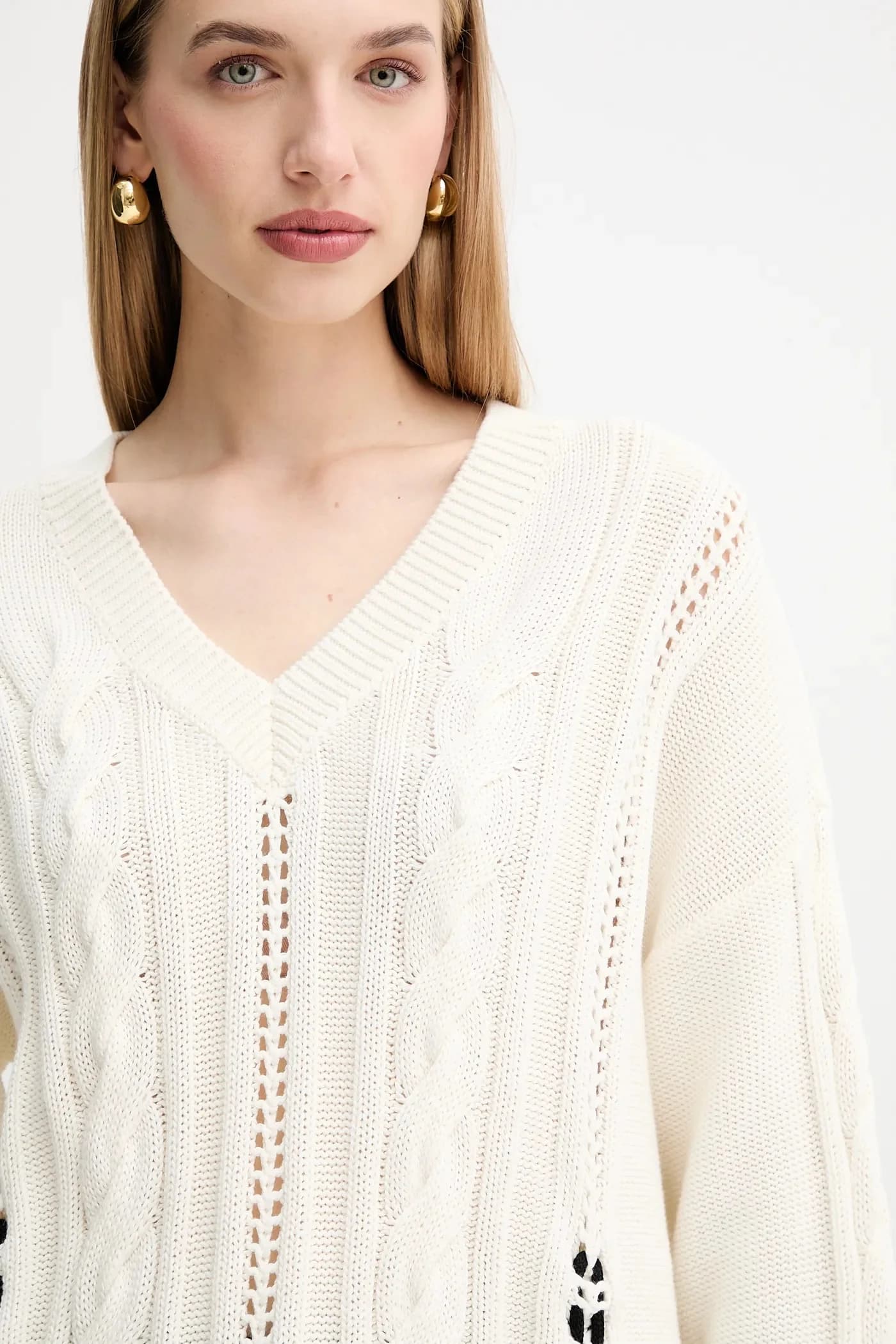 C_Fangallo хлопковый свитер - фото 4