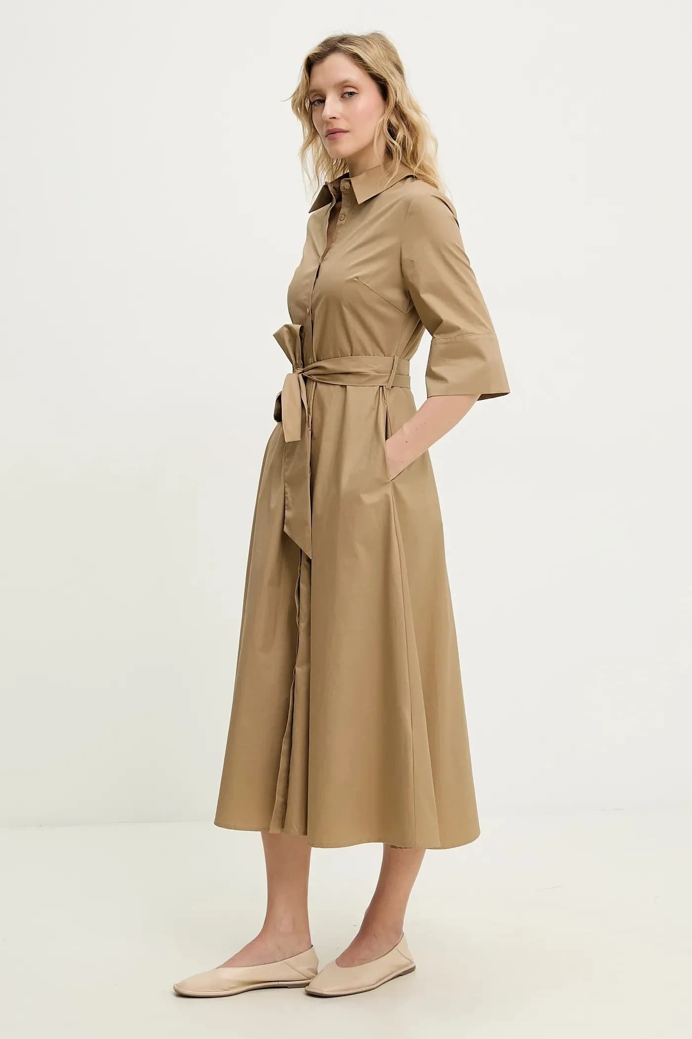 Хлопковое платье - фото 2