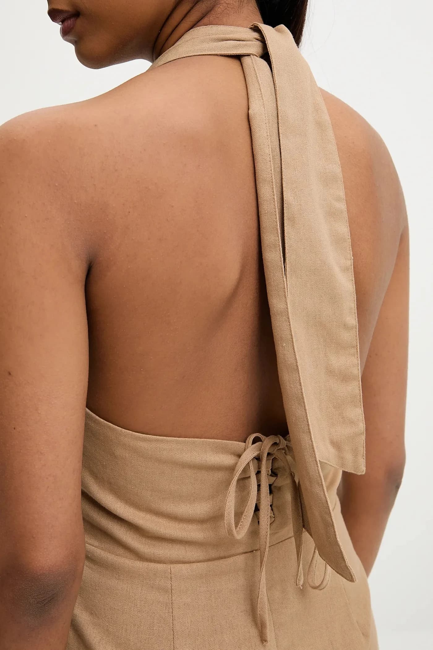 Льняное платье - фото 5