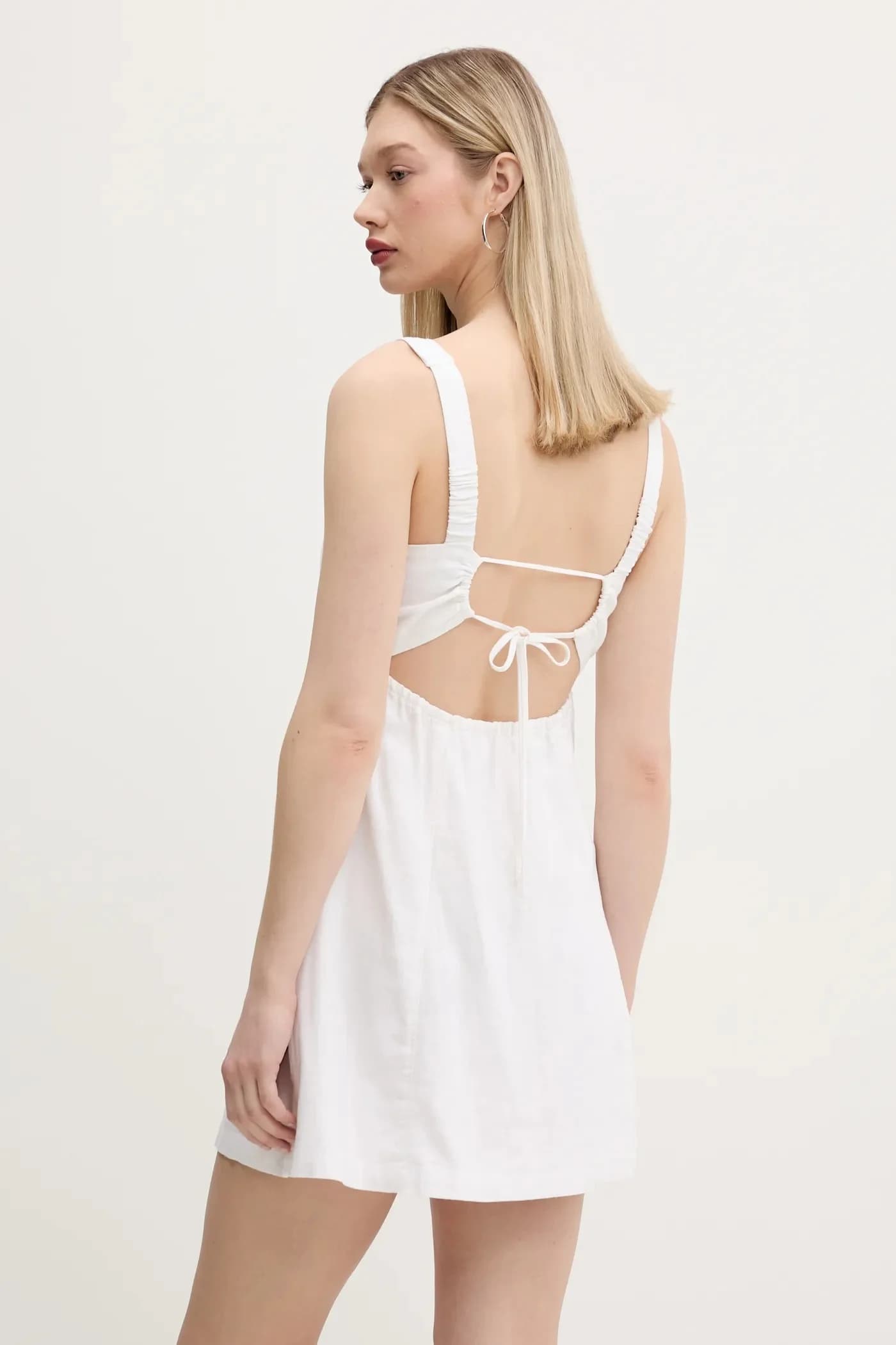 Льняное платье - фото 3