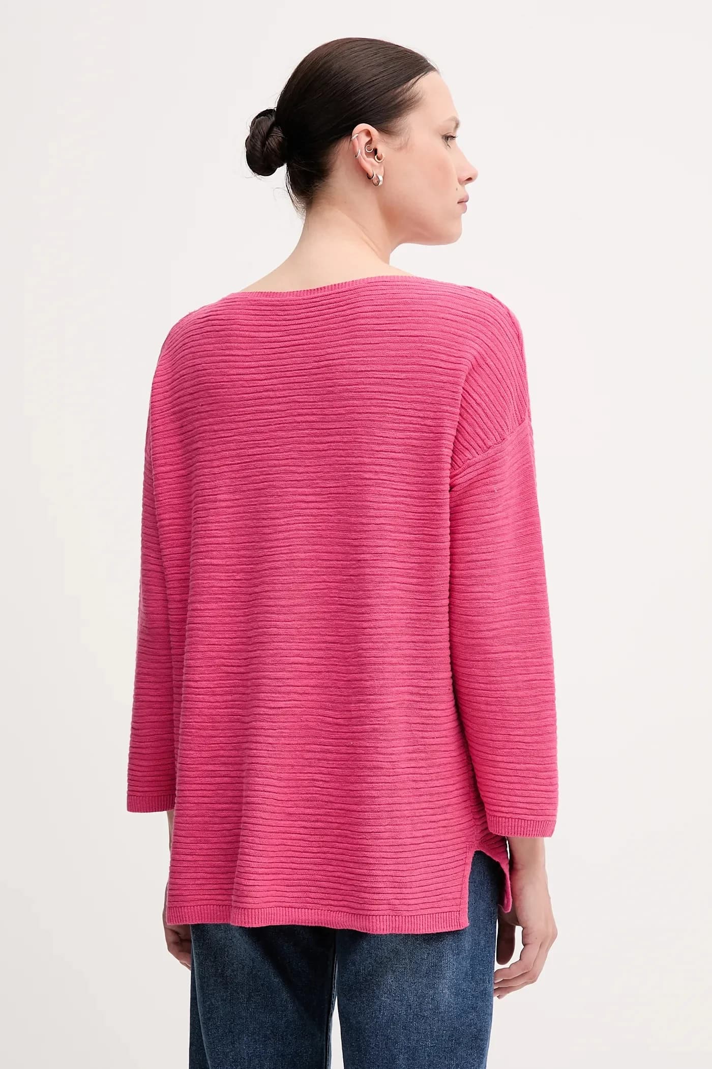 Свитер из смесового льна - фото 3