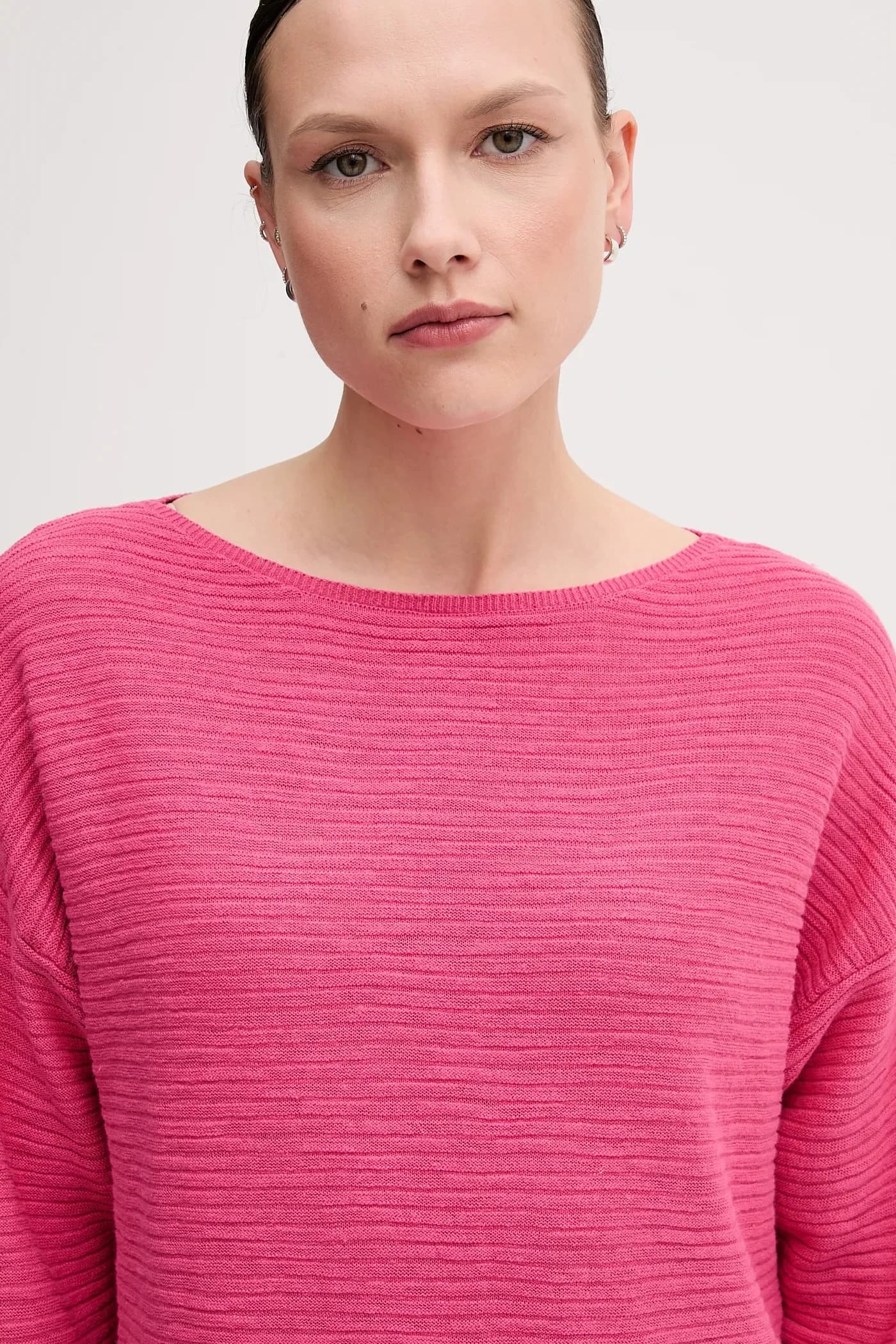 Свитер из смесового льна - фото 4