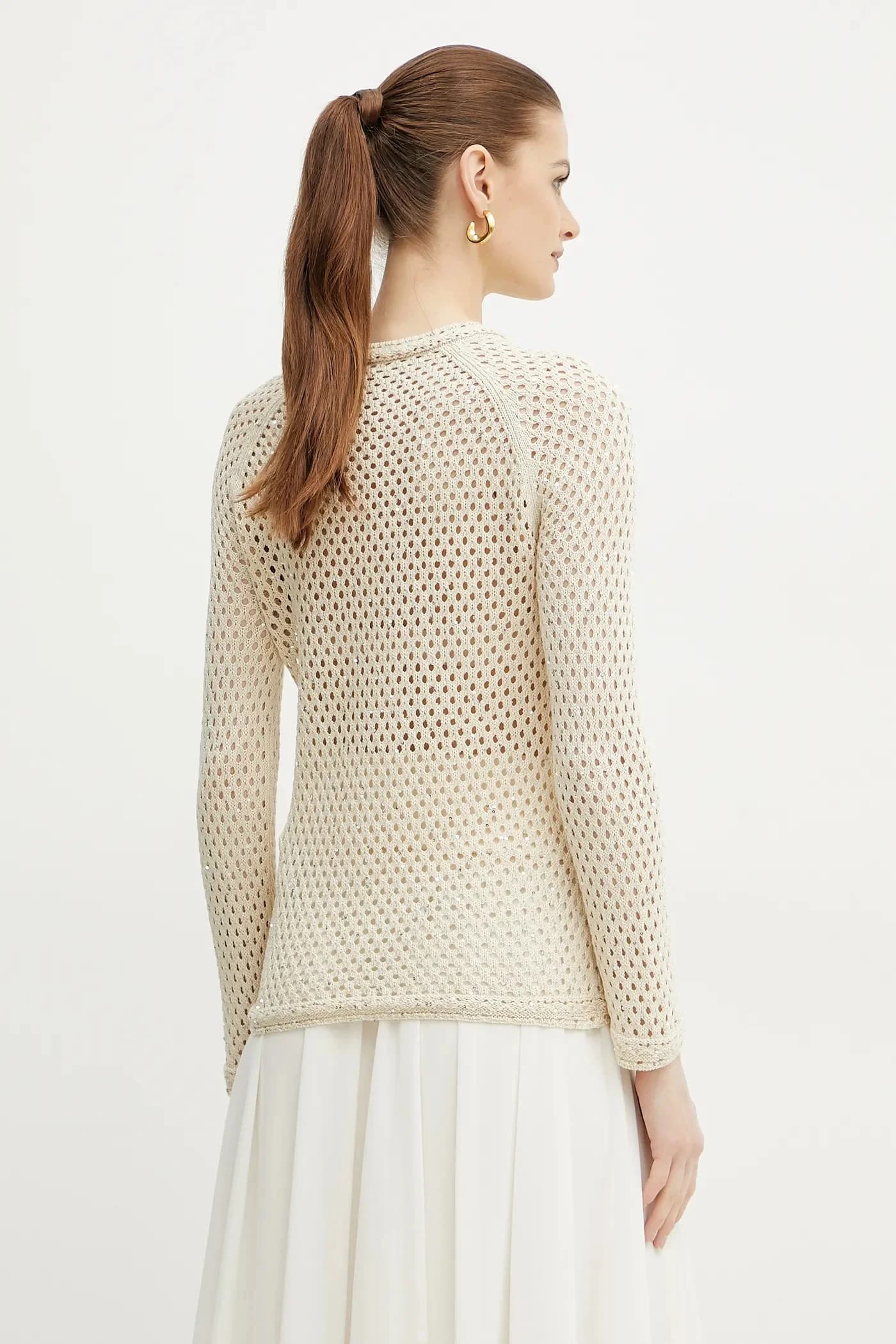 Хлопковый свитер Emme от Marella - фото 3