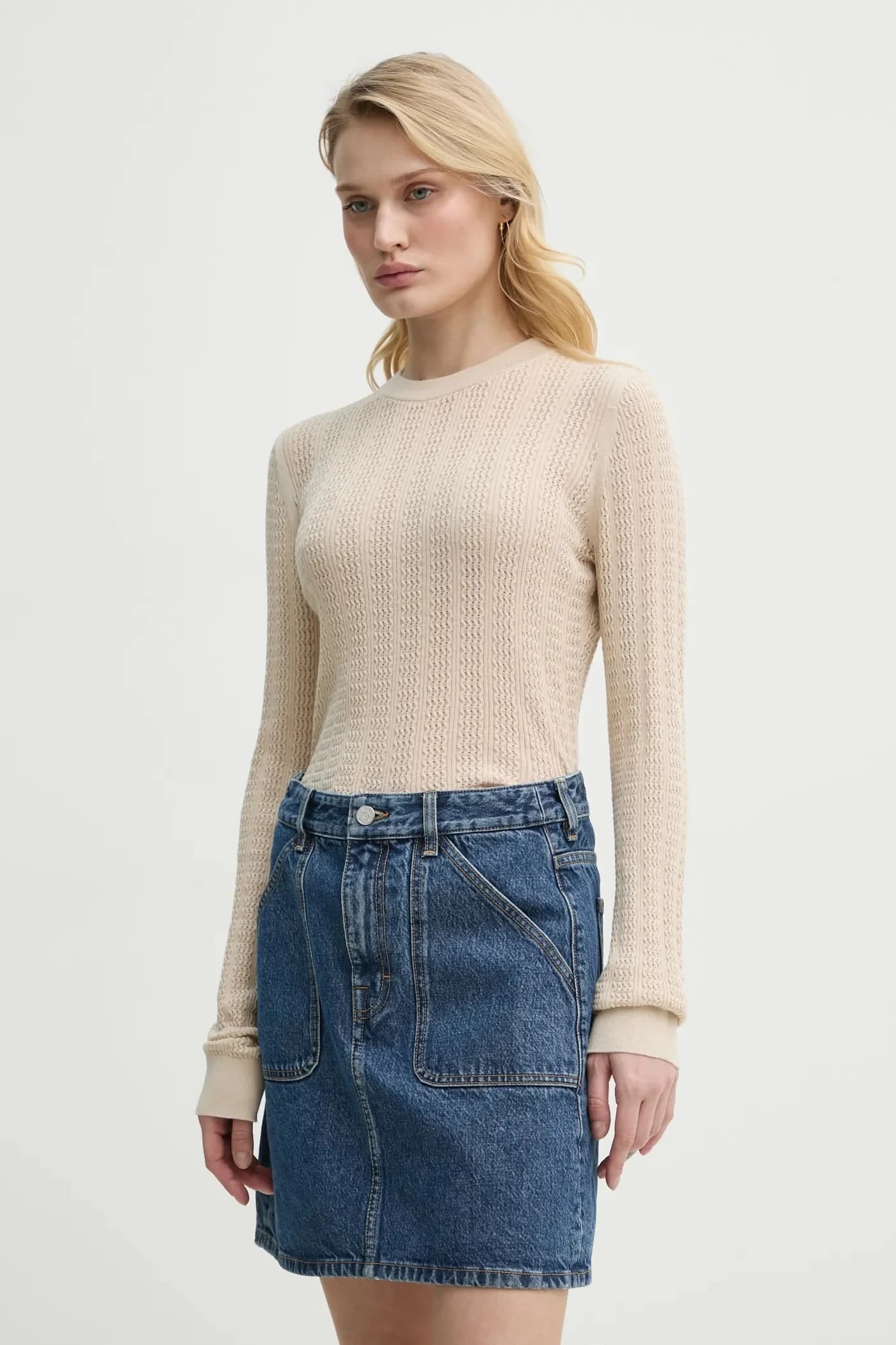 Хлопковый свитер