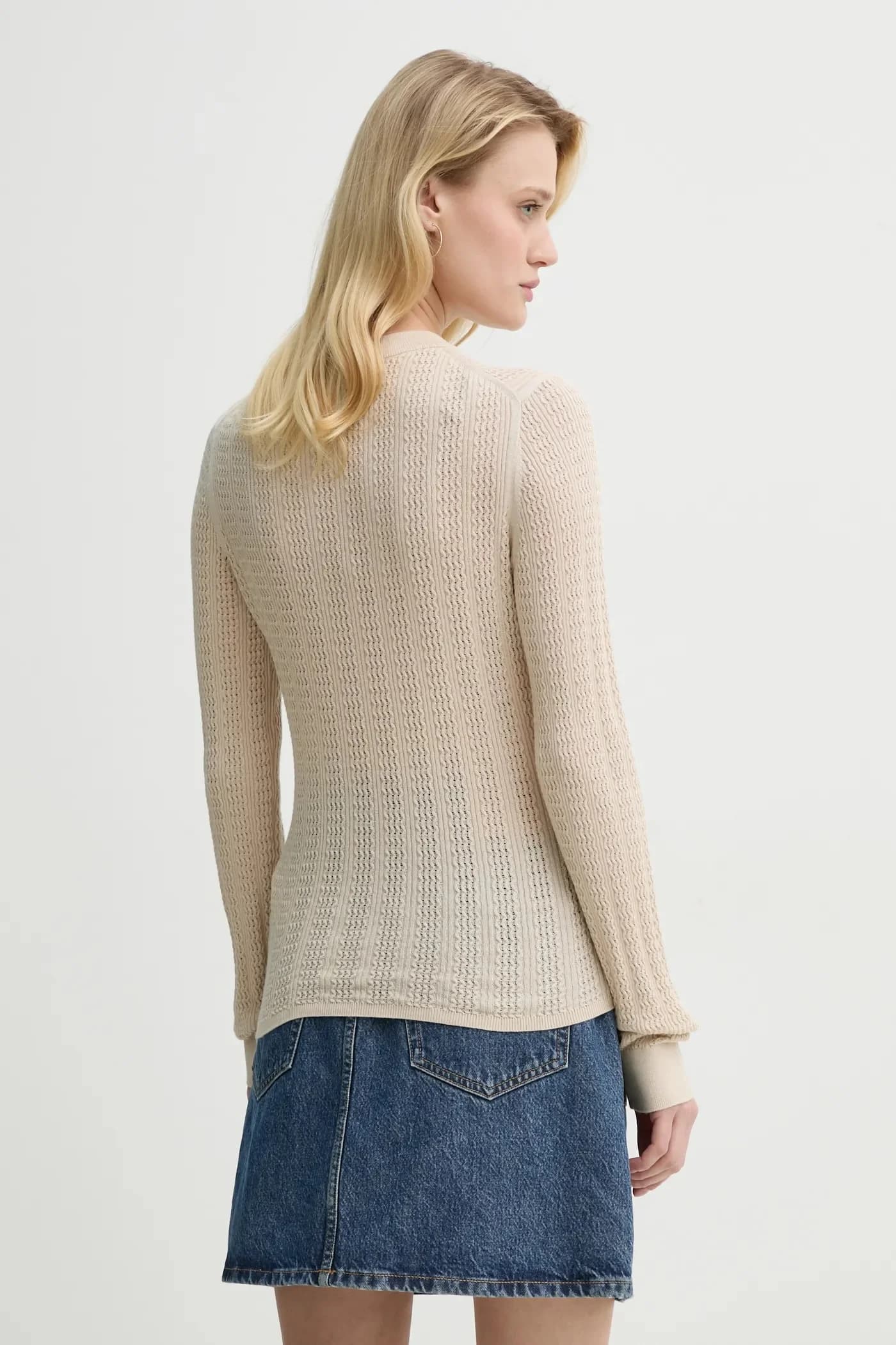 Хлопковый свитер - фото 3