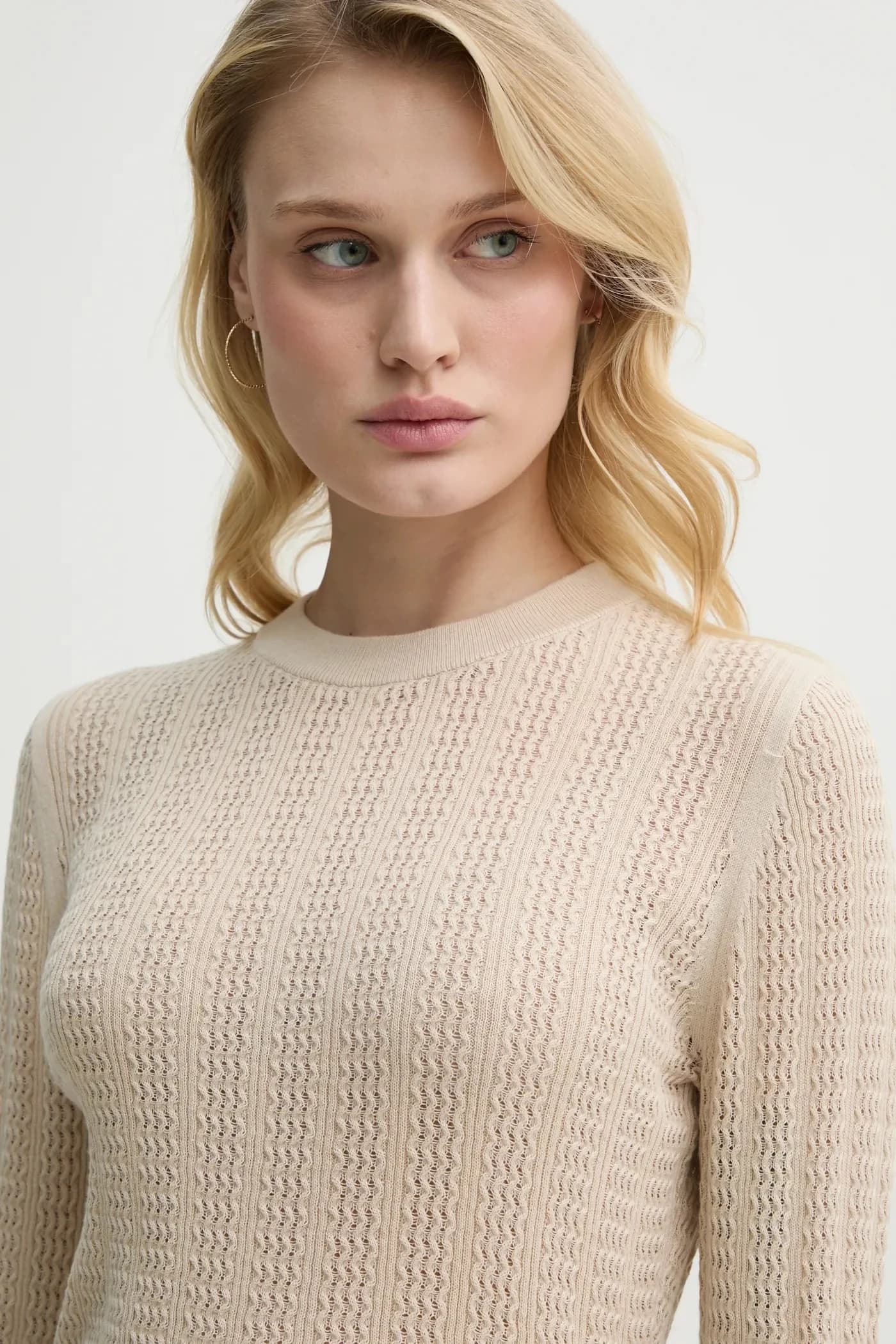 Хлопковый свитер - фото 4